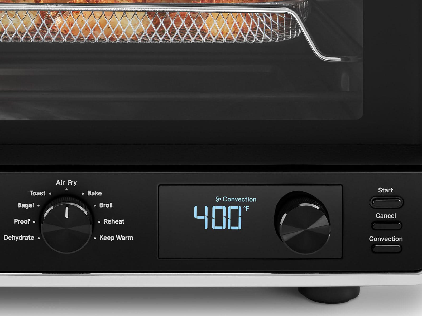 Horno Eléctrico 12" Digital con Air Fryer C/Negro Kitchen Aid