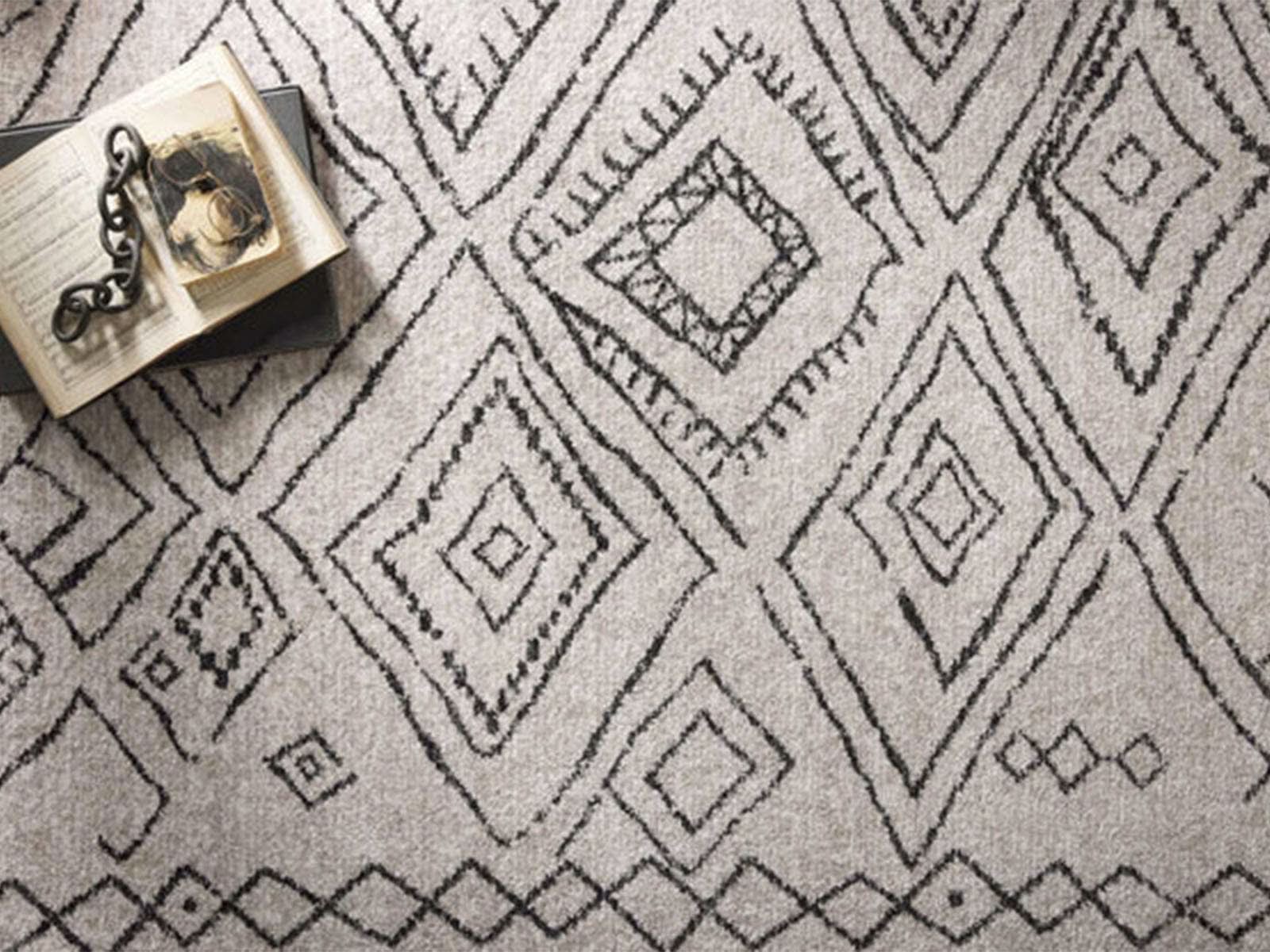 Alfombra Polipropileno Rombos Large C/Beige