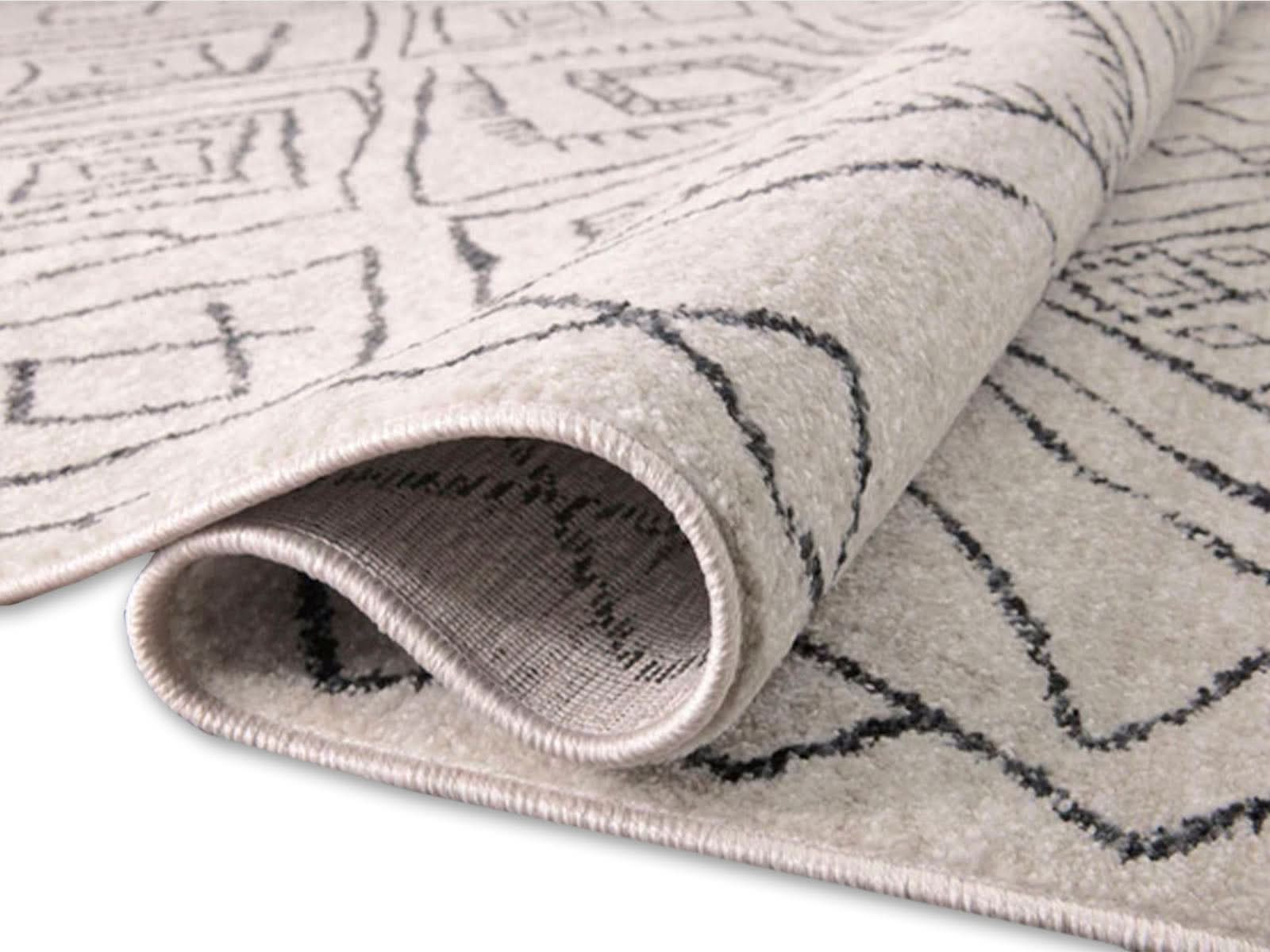 Alfombra Polipropileno Rombos Large C/Beige