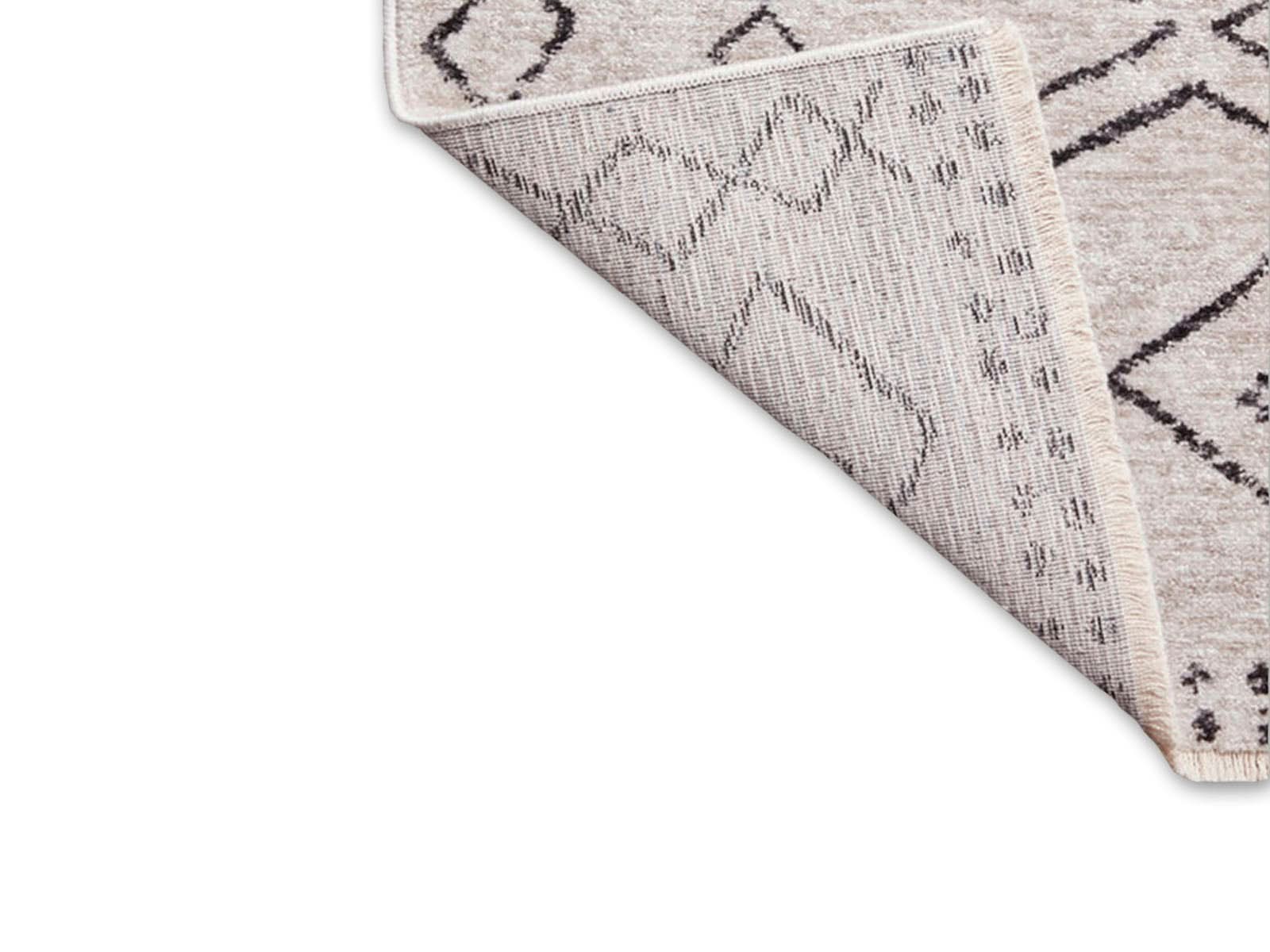 Alfombra Polipropileno Rombos Large C/Beige