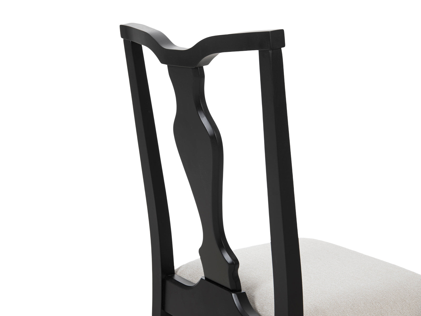 Silla Brooklyn C/Negro #Color_OldLace"T32100"
