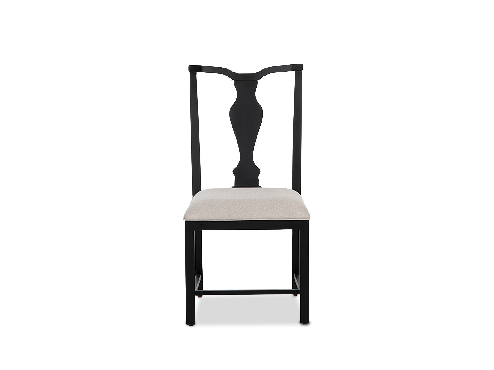 Silla Brooklyn C/Negro #Color_OldLace"T32100"