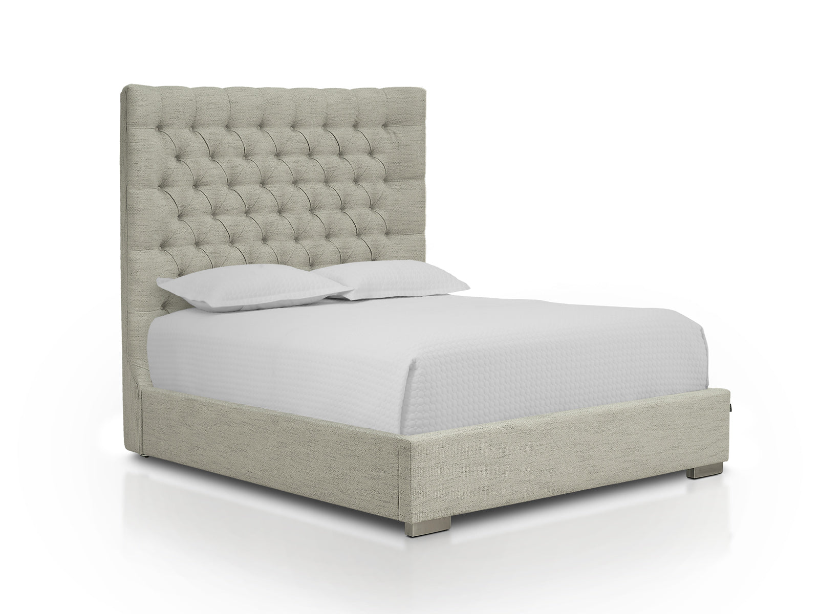 Cama Martini Capitoneada Woodsboro Linen