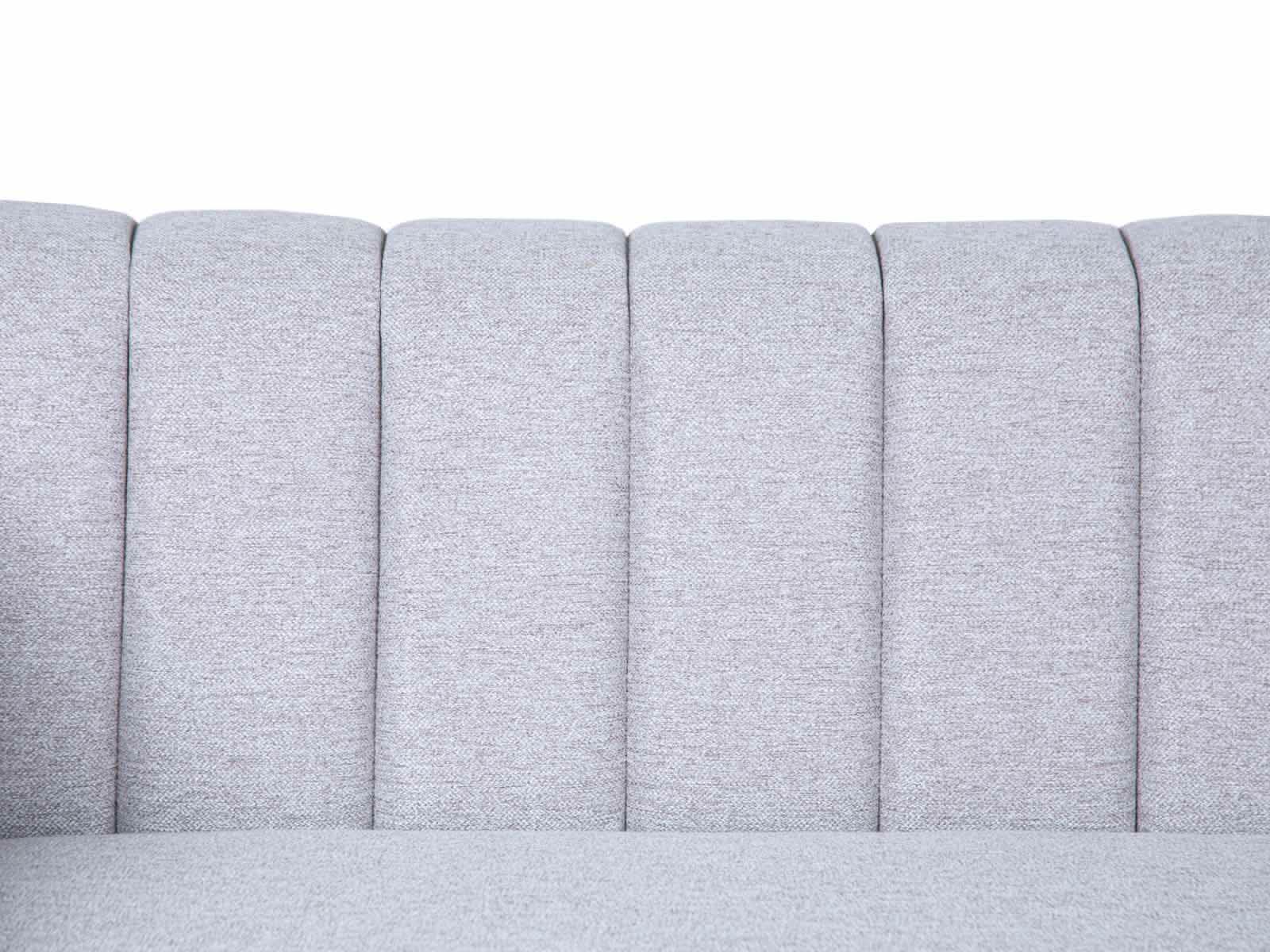 Sofa Triple Powell C/Met Black #Color_Gainsboro"T36713"