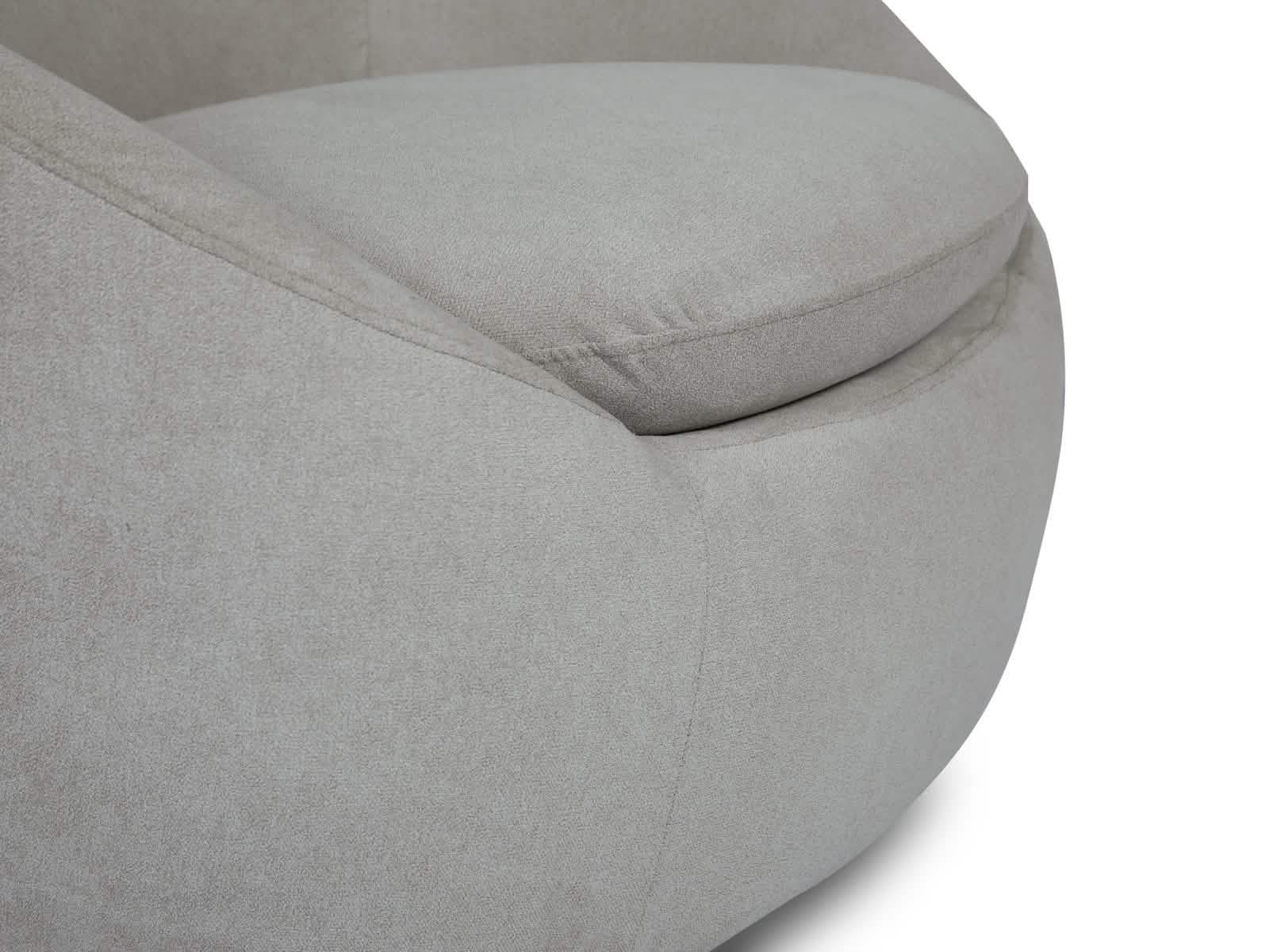 Sillon Auxiliar Giro (Giratorio) #Color_Silver"T3293"