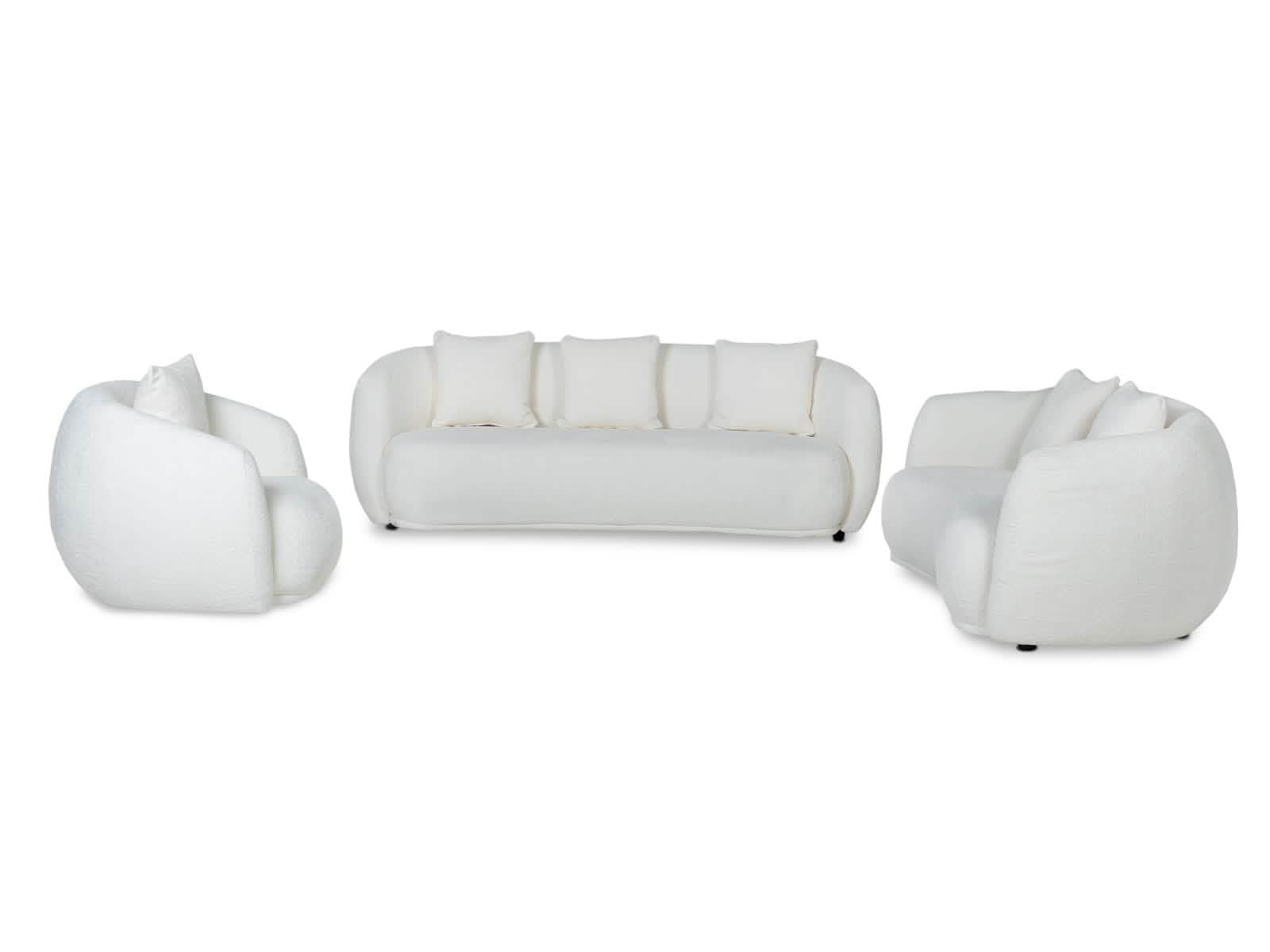 Sala Diana 3P #Color_Snow"T37108"