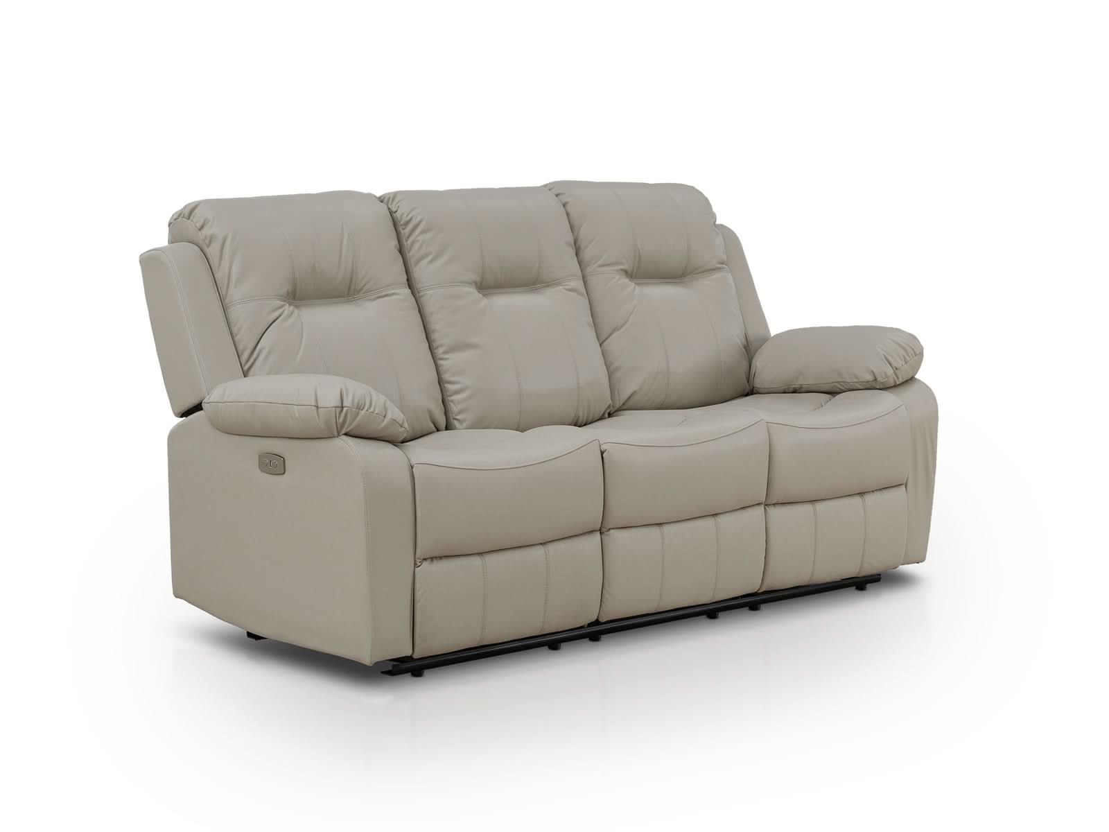 Sofa Recliner Kodiac Power #Color_Beige"1423"