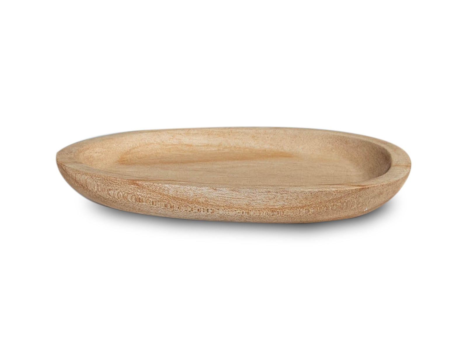 Plato Irregular Pequeño Madera C/Natural