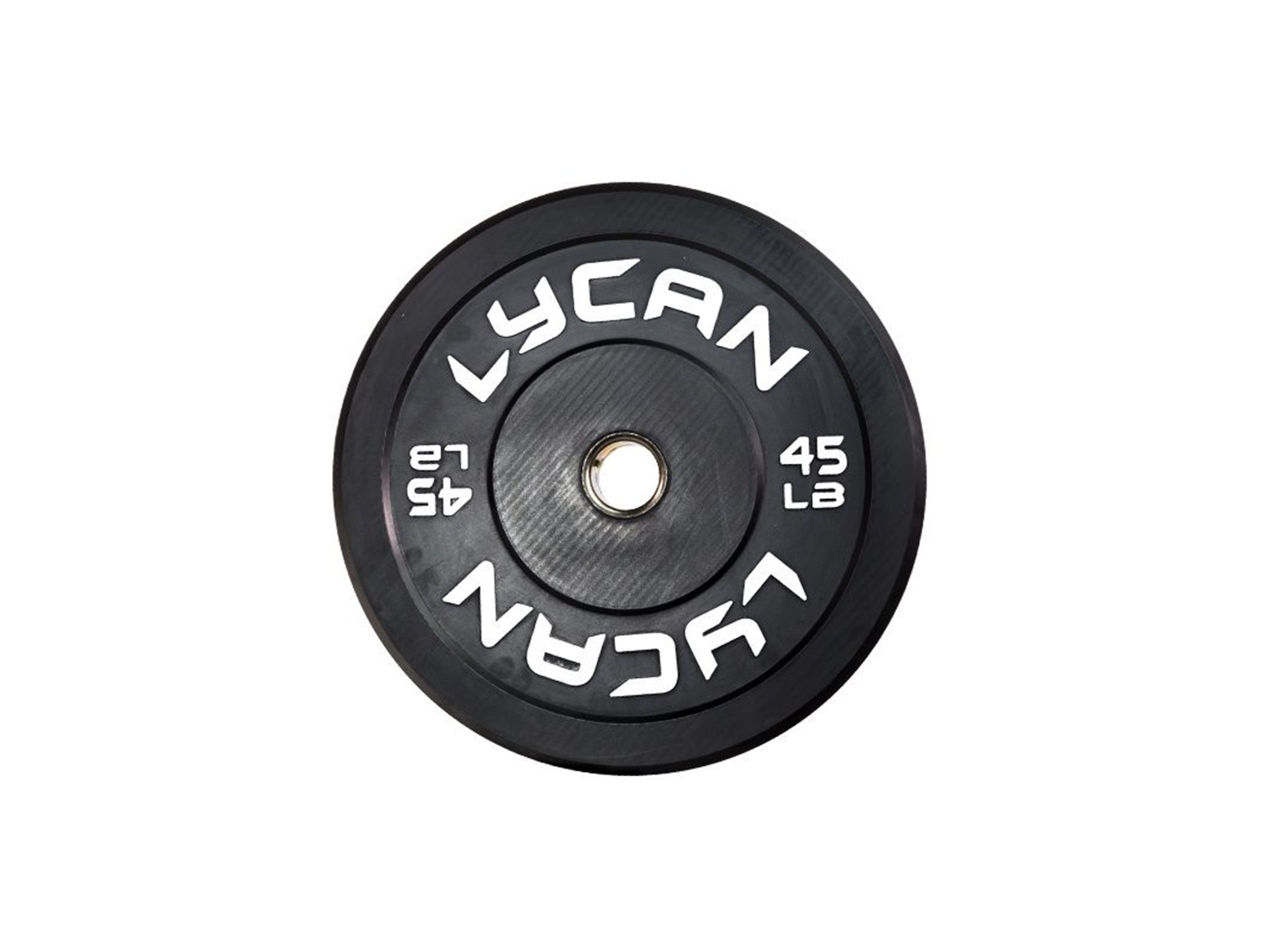 Disco de Caucho Negro 45 Lbs Lycan