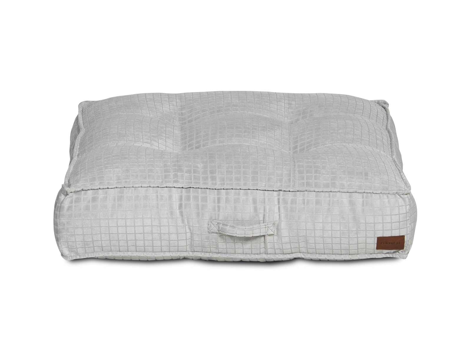 Cama para Mascota Cuadrada Grande Barbet C/Gris