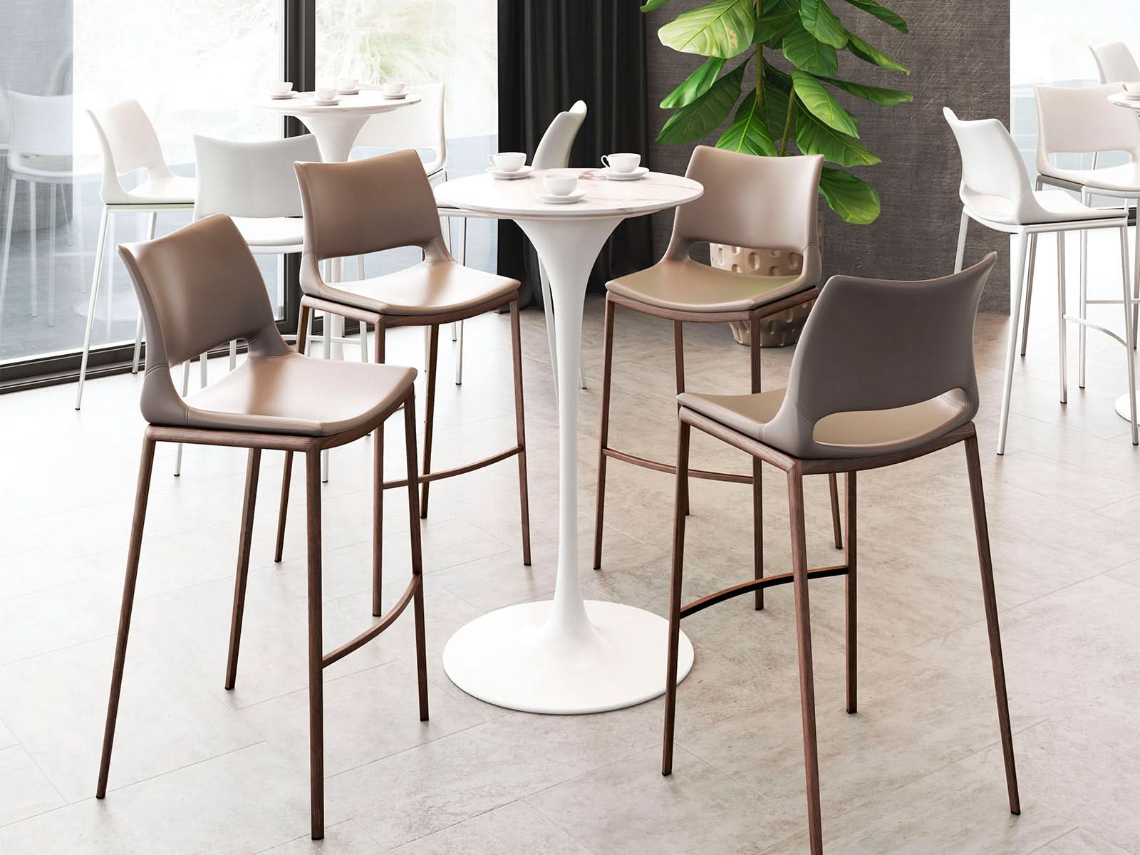 Mesa Auxiliar Dylan White