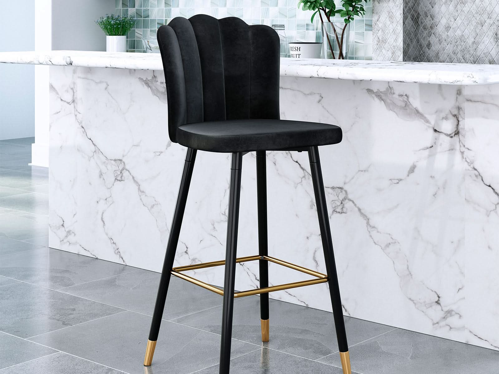 Taburete Bar Zinclair #Color_Black"0243"