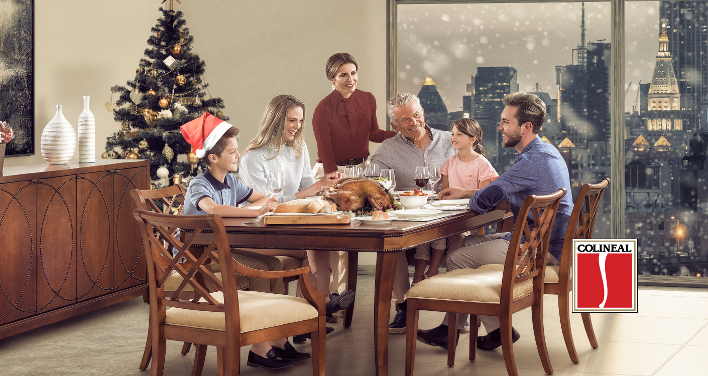 Un comedor perfecto en Navidad