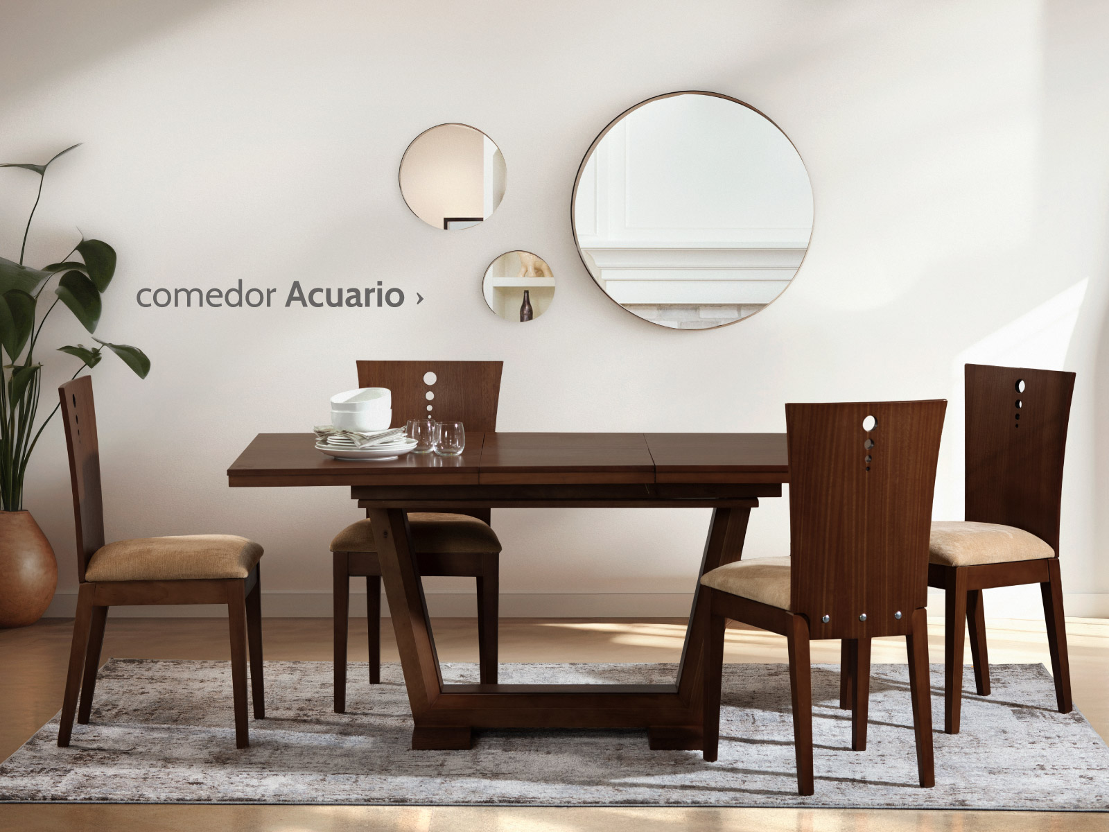 Comedor acuario - Muebles Colineal