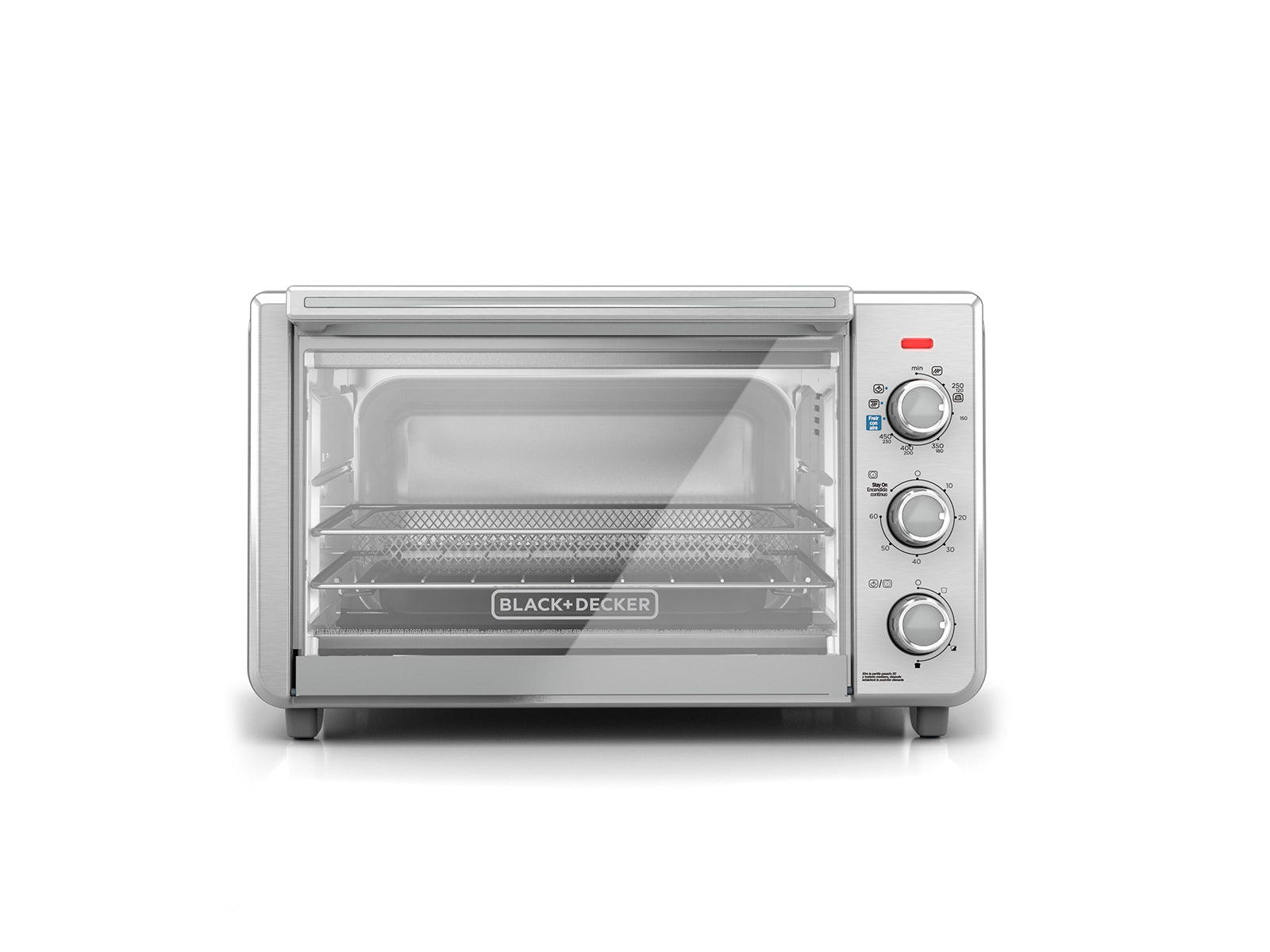 Horno Tostador Airfryer 5 En 1 Black & Decker