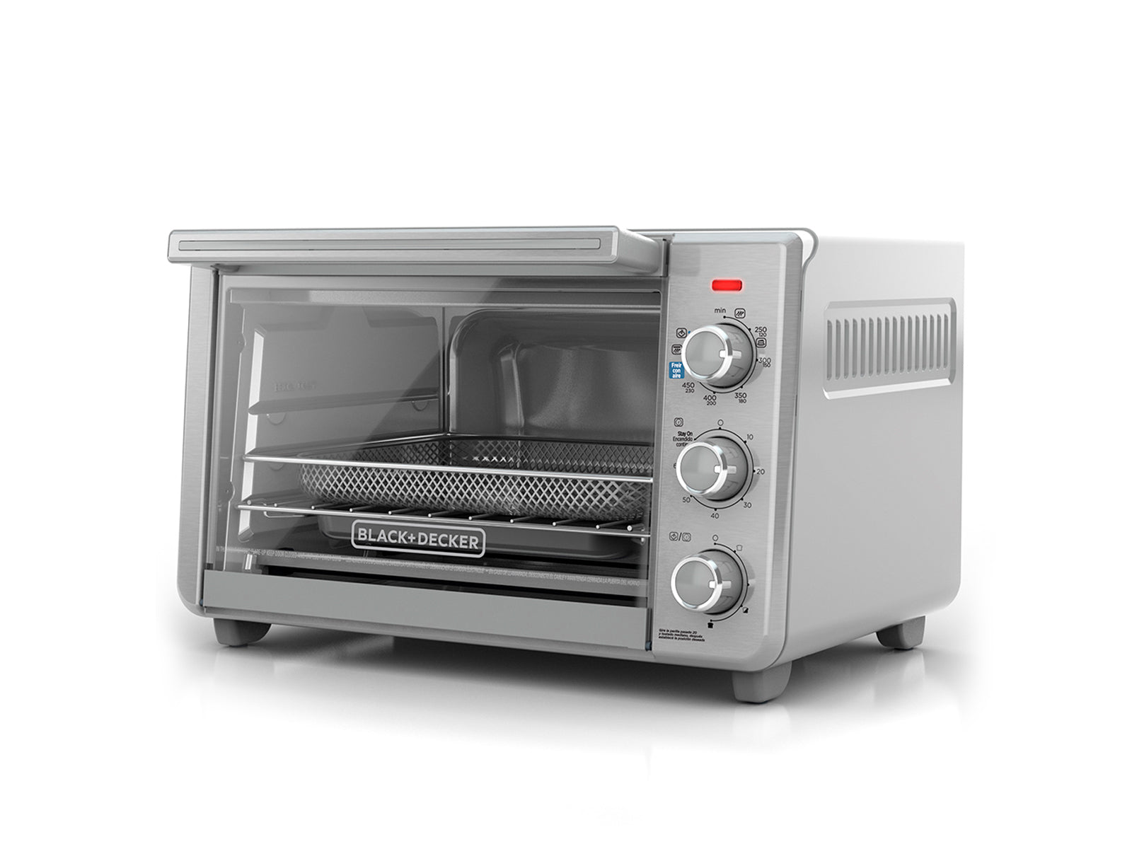 Horno Tostador Airfryer 5 En 1 Black & Decker