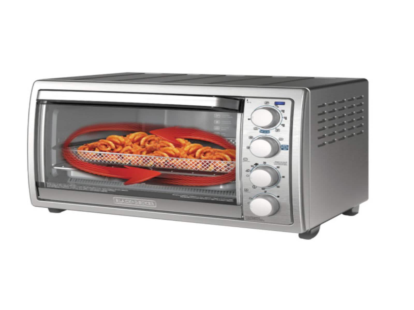 Horno Tostadora Airfryer 7 en 1 Black & Decker 