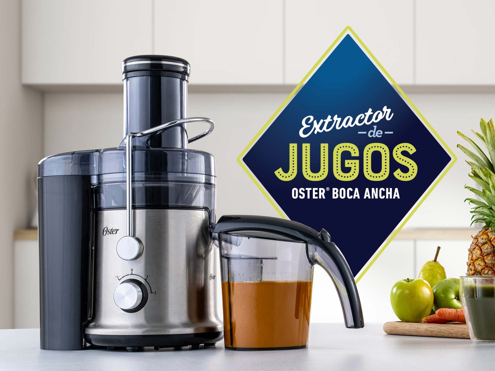 Procesador de Alimentos Oster 2 velocidades + Turbo