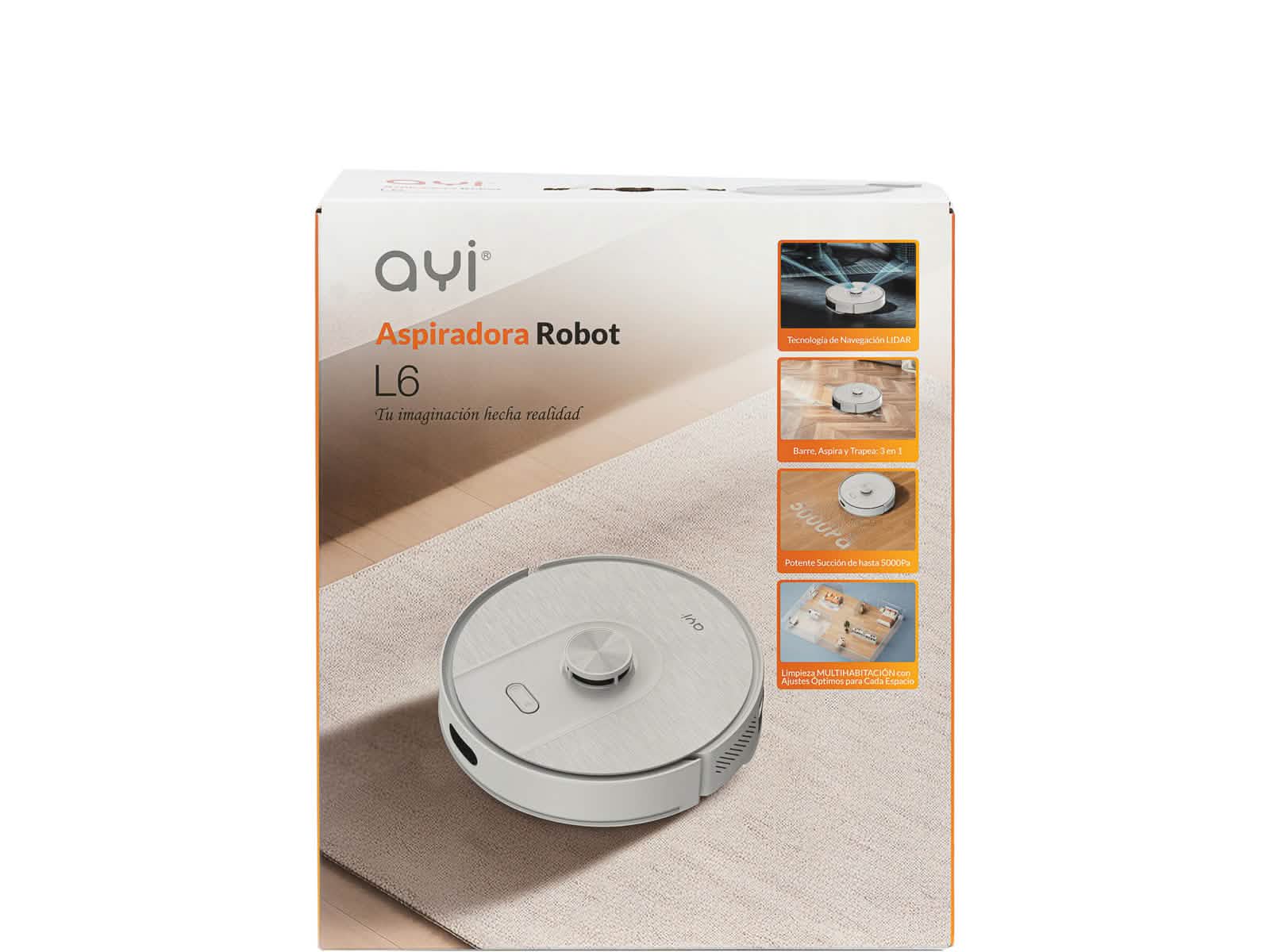 Aspirador y Trapeador Robot 2 en 1