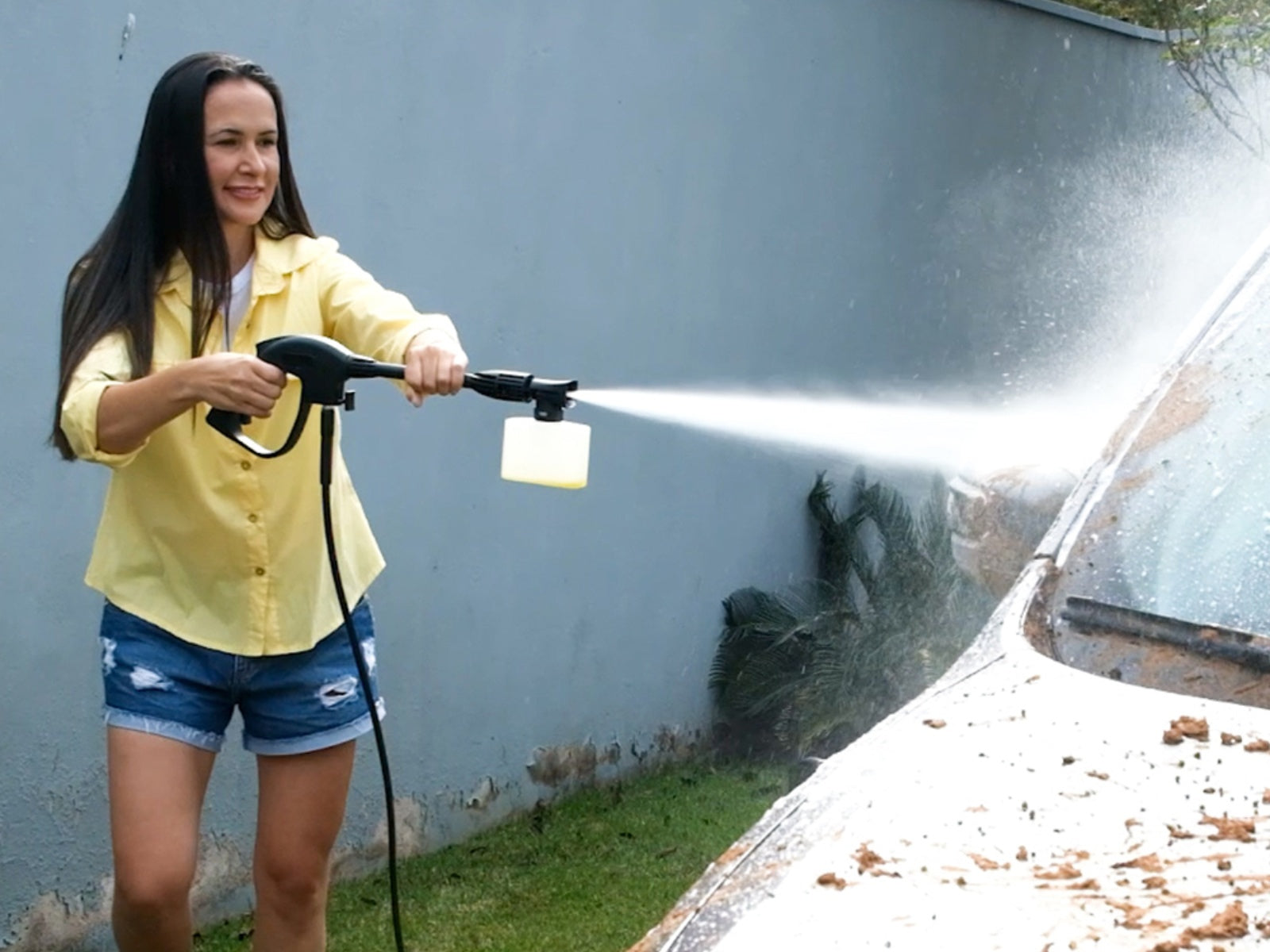 Combo Aspiradora WDL1 + Hidrolavadora K Compact Karcher
