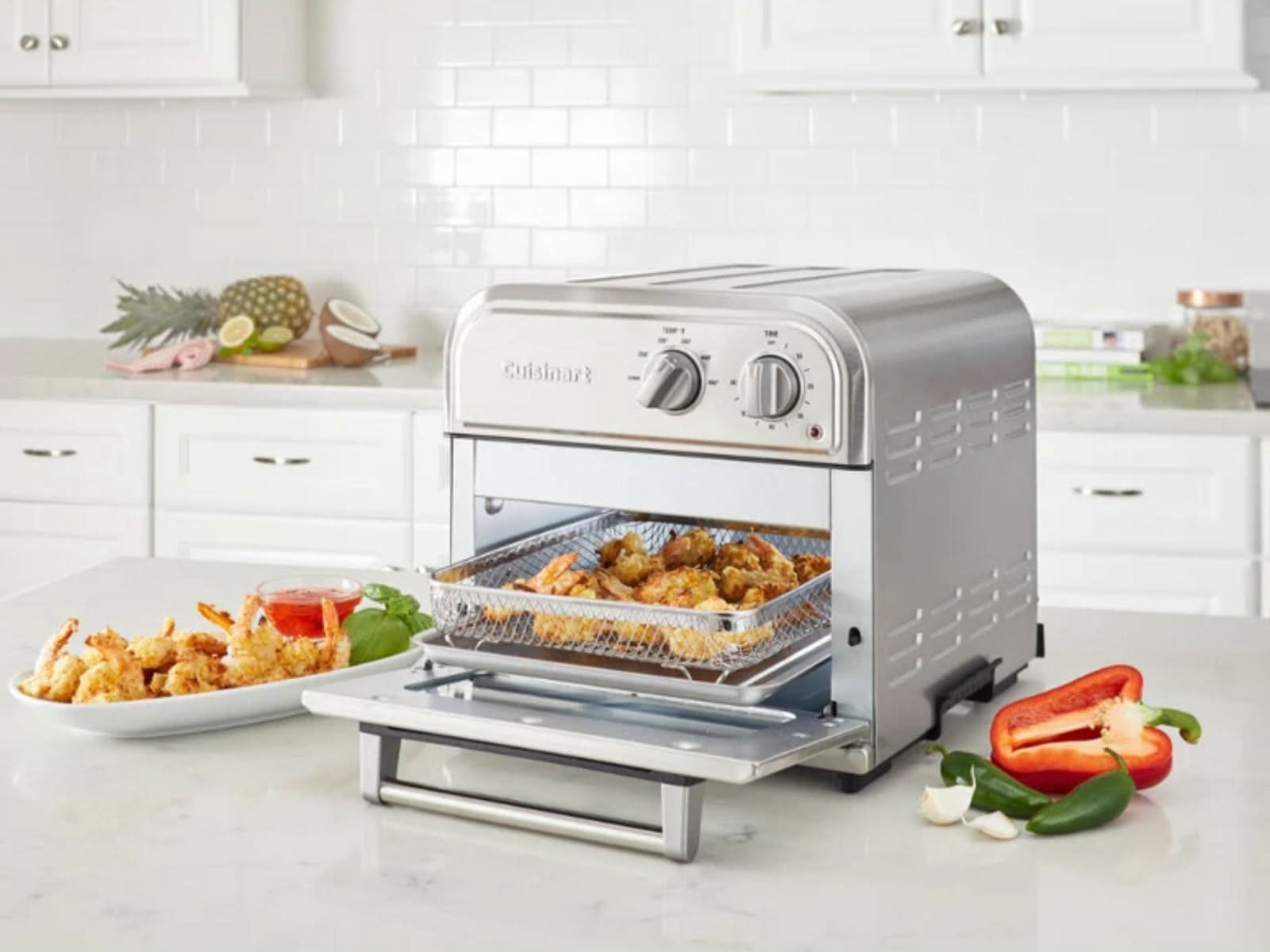 Horno tostador airfryer 2.5lb temporizador CuisinArt