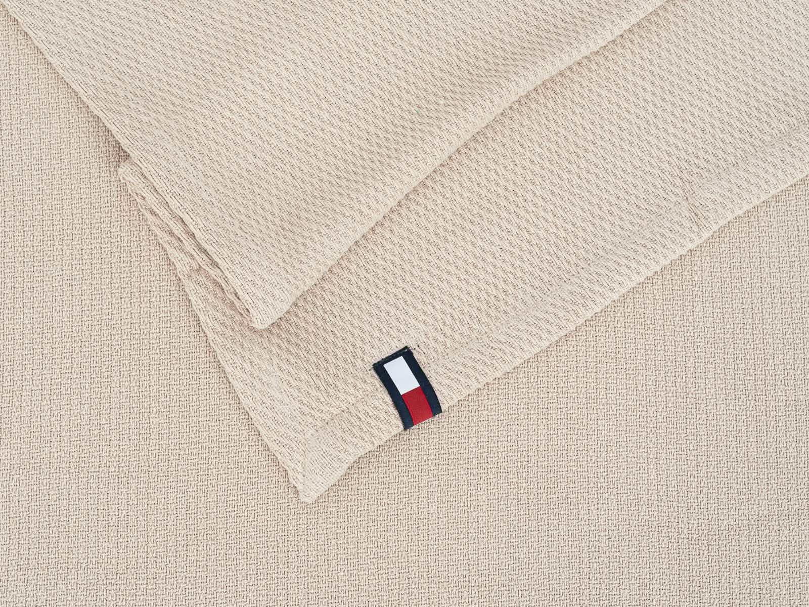 Cobija Cotton Pique Tommy Hilfiger #Color_Beige