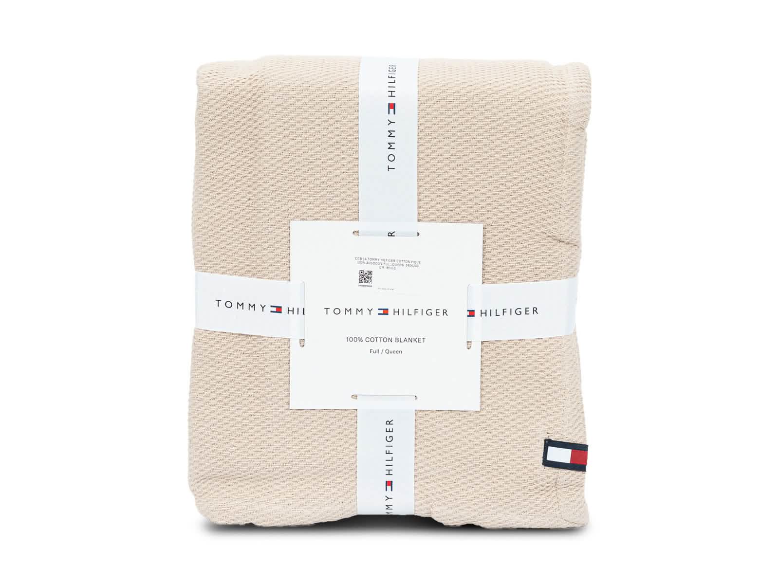 Cobija Cotton Pique Tommy Hilfiger #Color_Beige