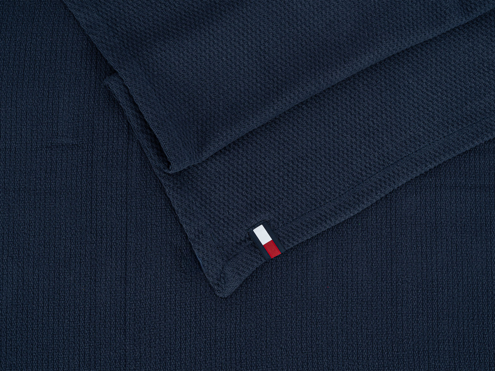 Cobija Cotton Pique Tommy Hilfiger #Color_AzulMarino