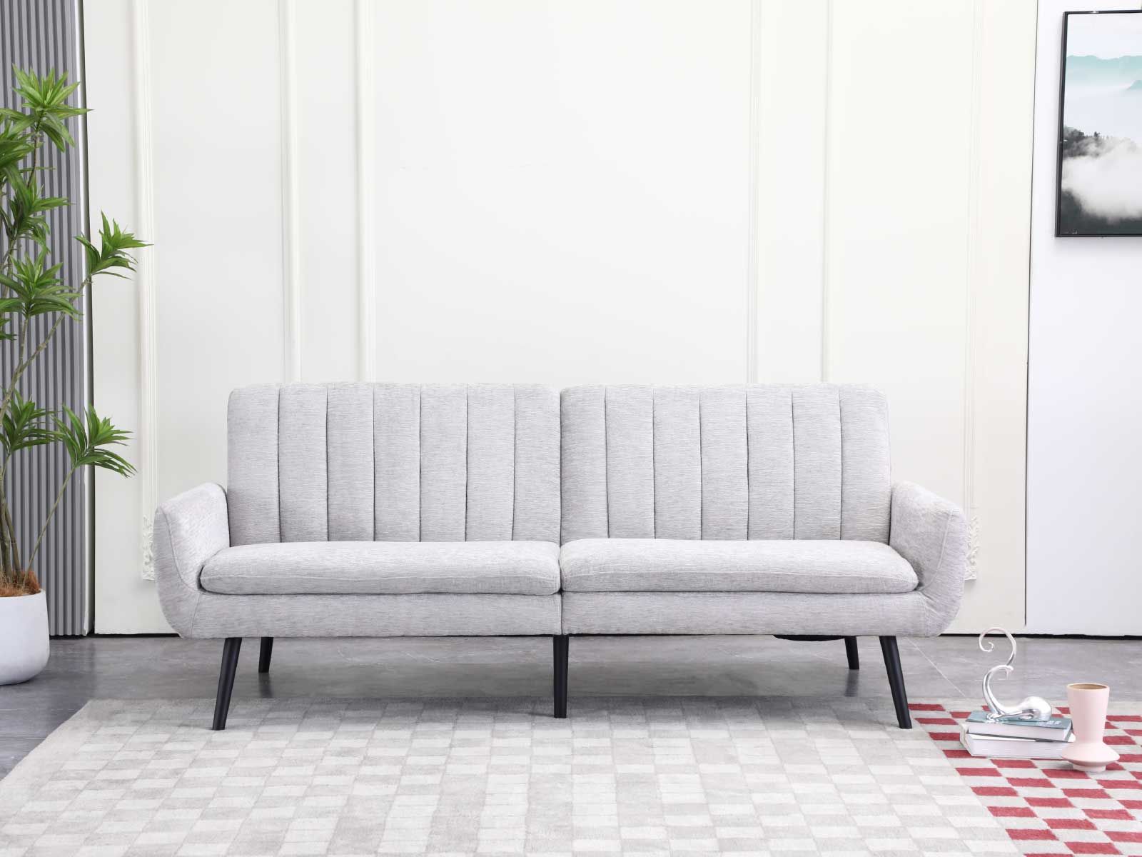Sofa Cama Parma #Color_Gray"C865"