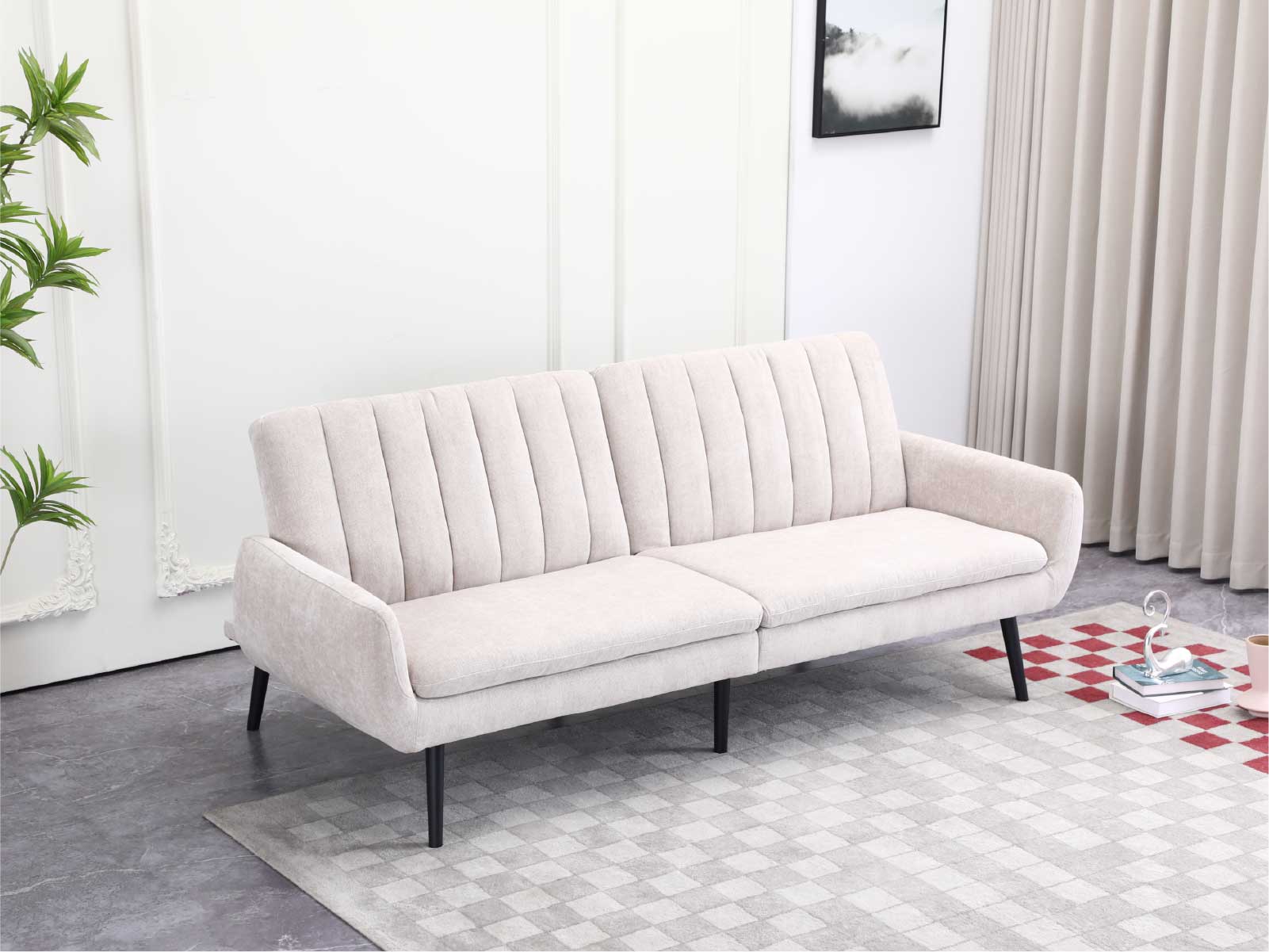 Sofa Cama Parma #Color_Beige"C1010"