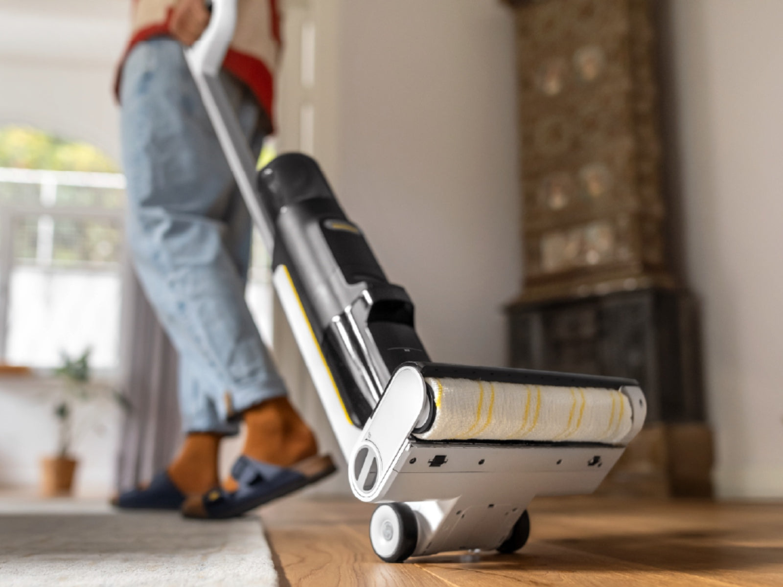Aspiradora y Trapeadora Inalambrica FCV3 Karcher