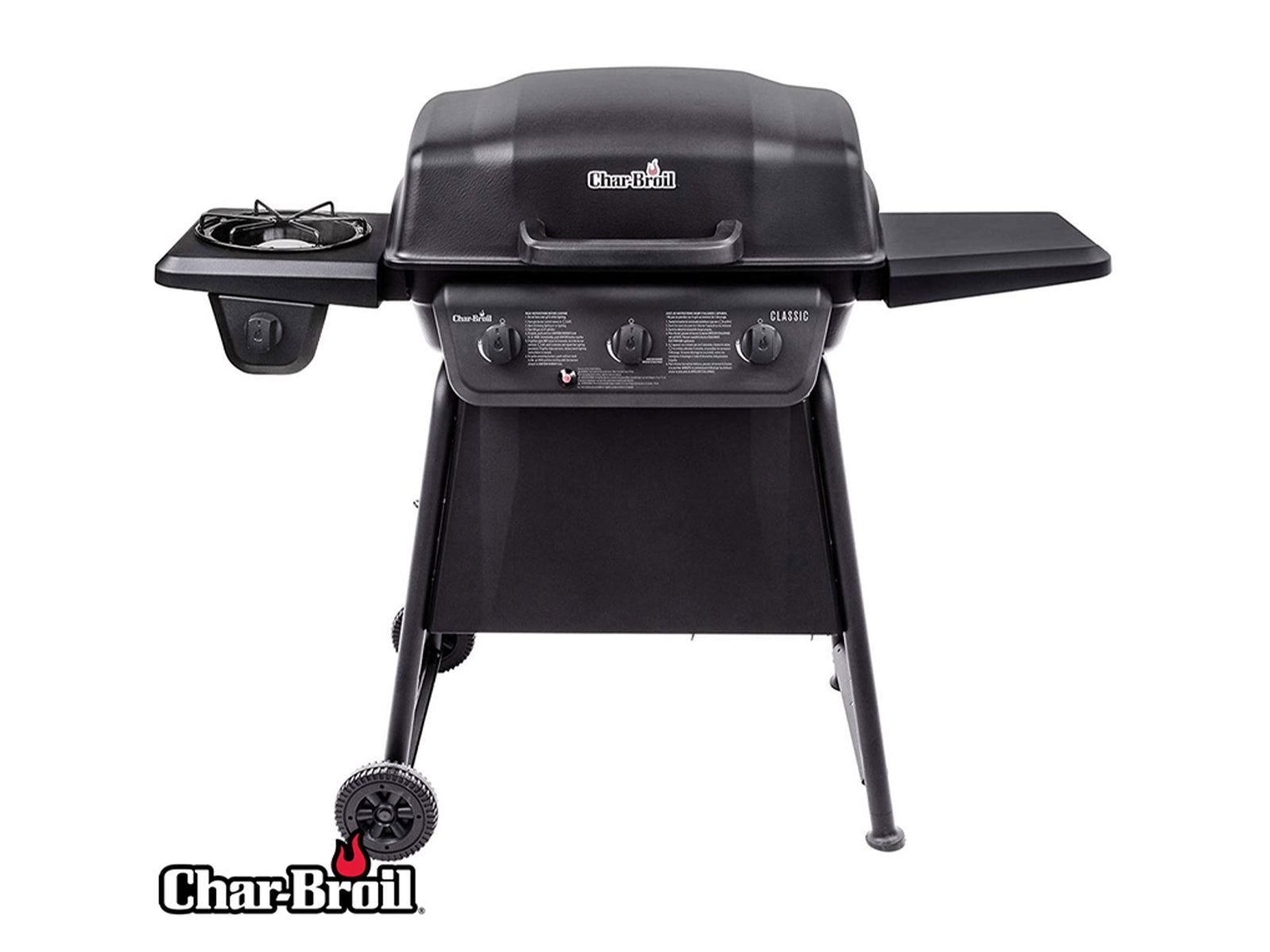 Parrilla a Gas 3 Quemadores + 1 Hornilla Char-Broil