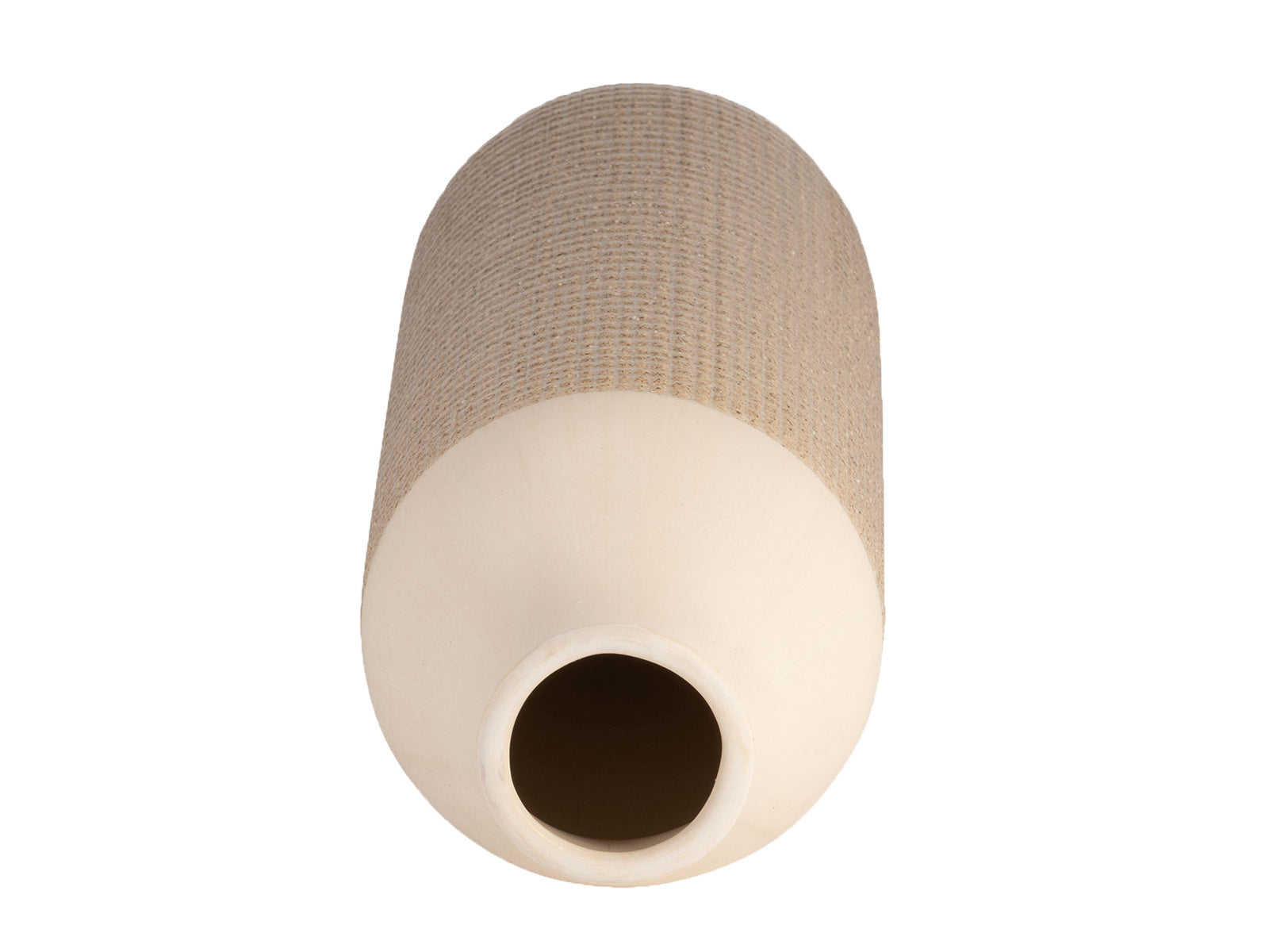 Florero Tone Alto Ceramica 51Cm Beige