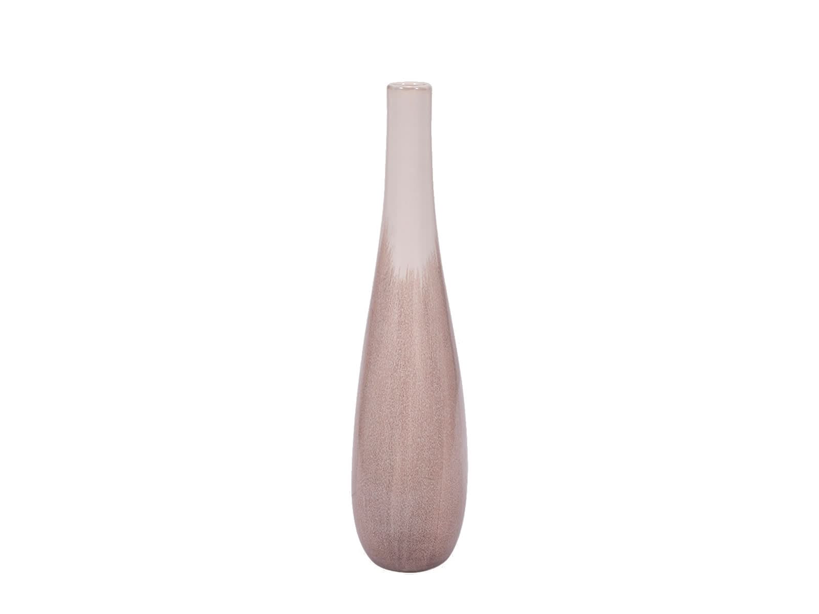 Florero Valdiva Ceramica 40Cm Beige