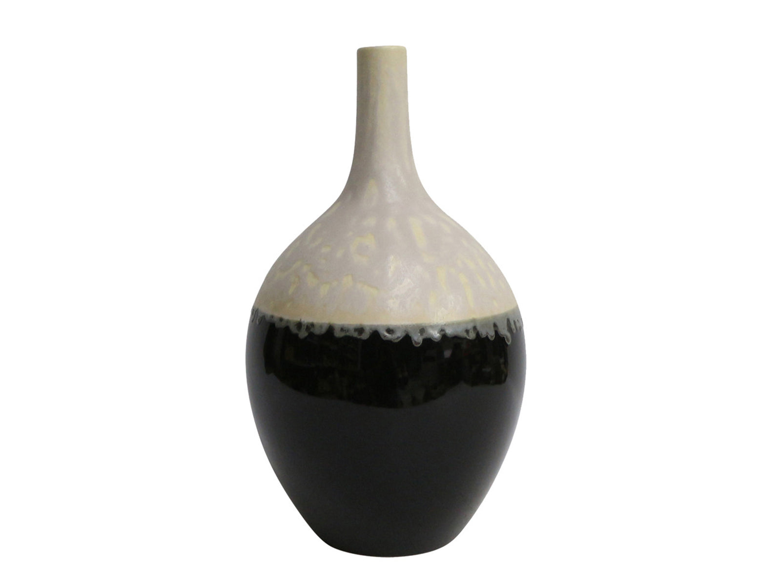 Florero Alondra Ceramica 58Cm Negro