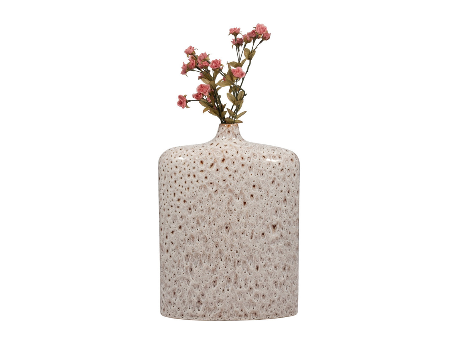 Florero Truman Ceramica 43Cm Beige