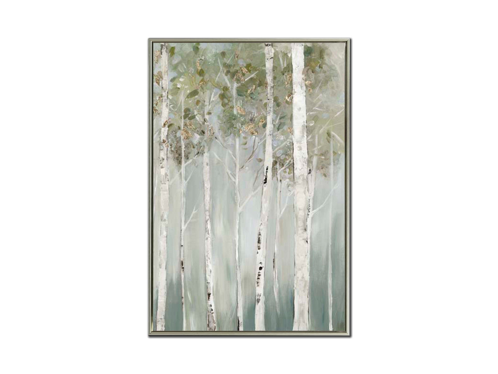 Cuadro Bosque Abedules Susurrante