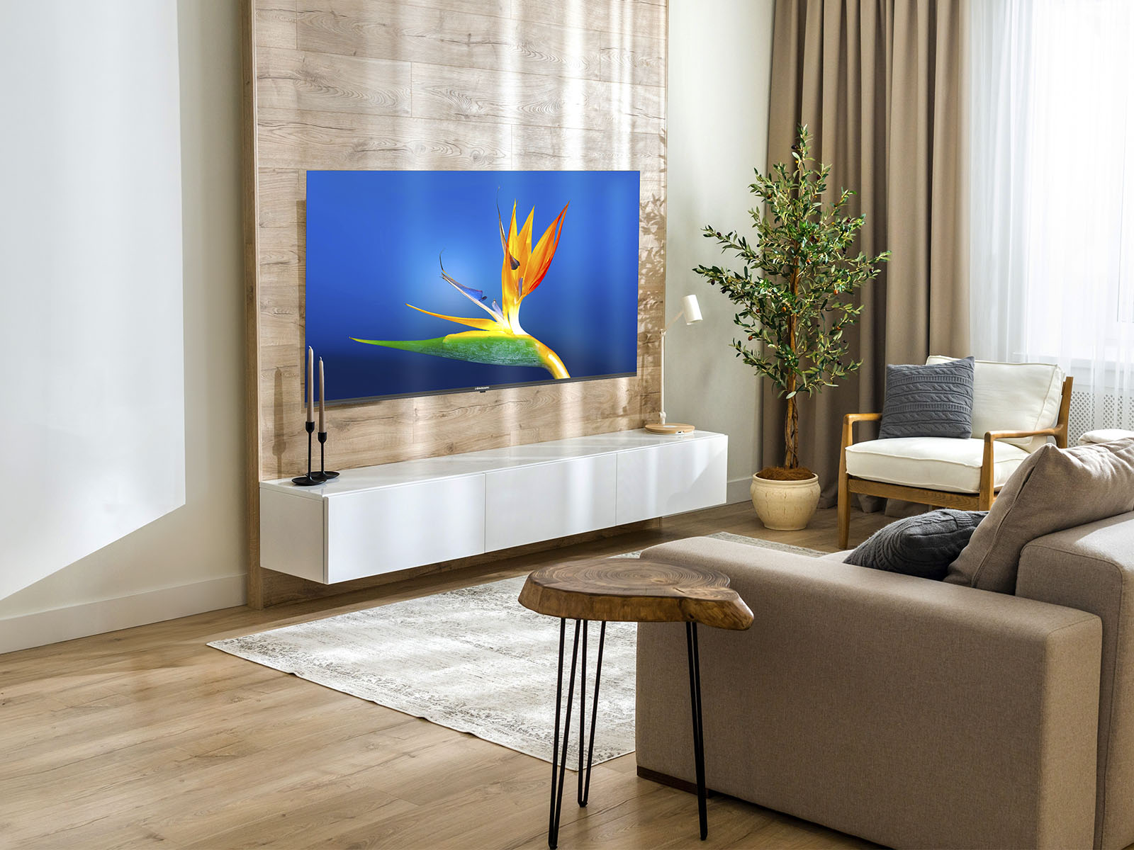 Televisor 65" QLED Google TV Indurama