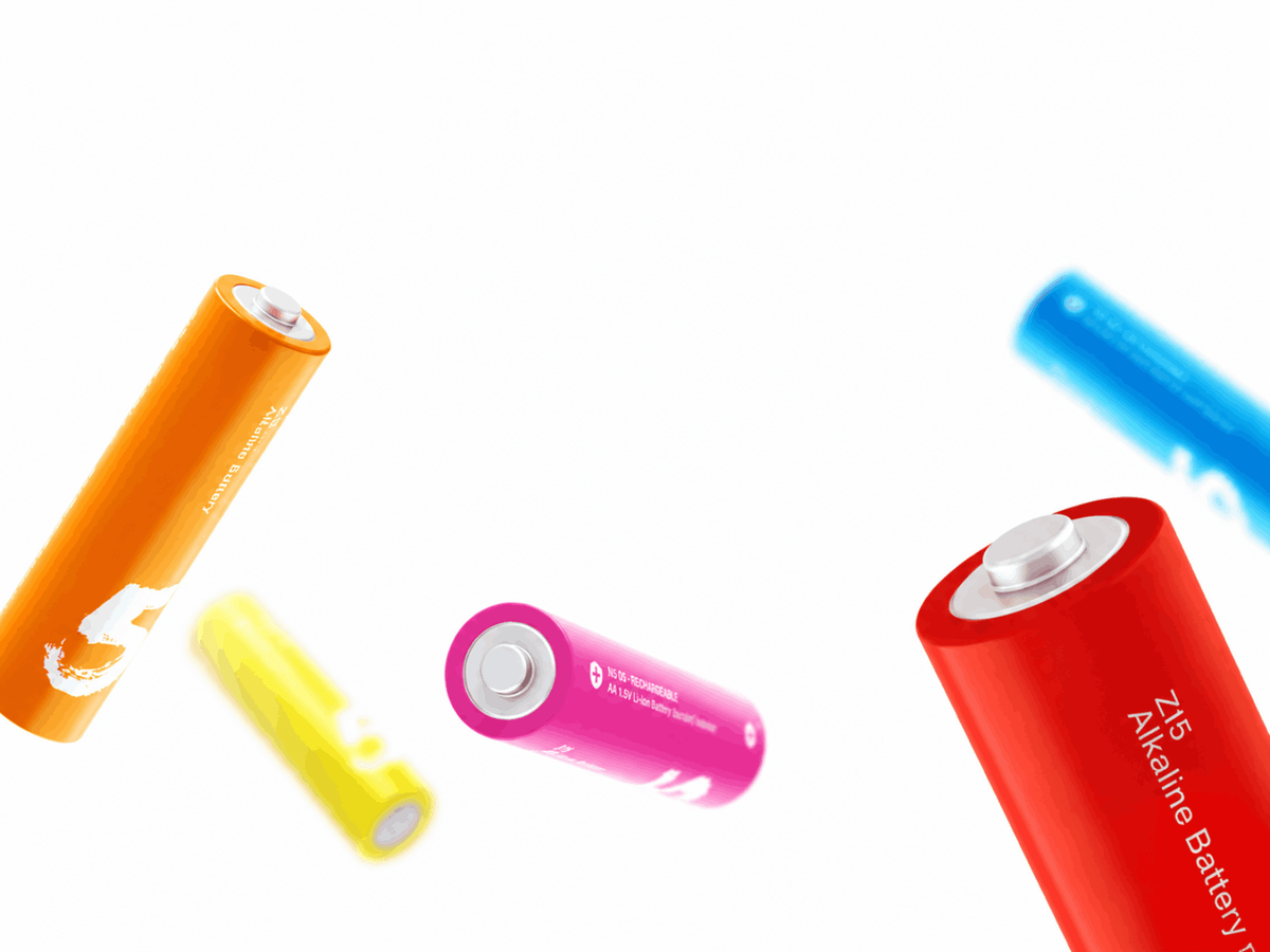 Baterías Rainbow AAA Multicolor Xiaomi