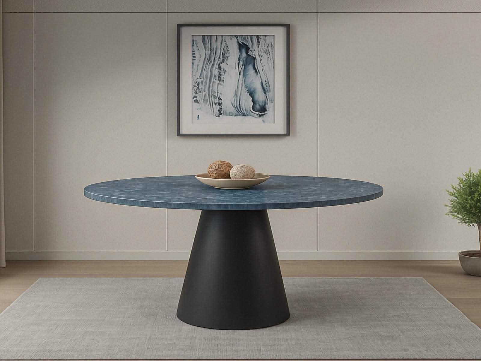 Mesa Comedor Jasper Piedra Azul