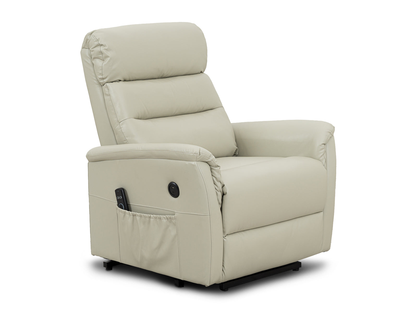Recliner Marcus Power Lift Massage #Color_Beige"7949"
