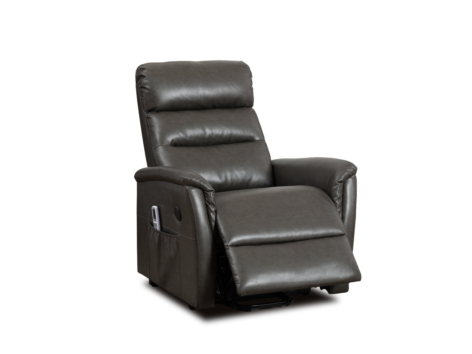 Recliner Marcus Power Lift Massage #Color_SaddleBrown"7956"