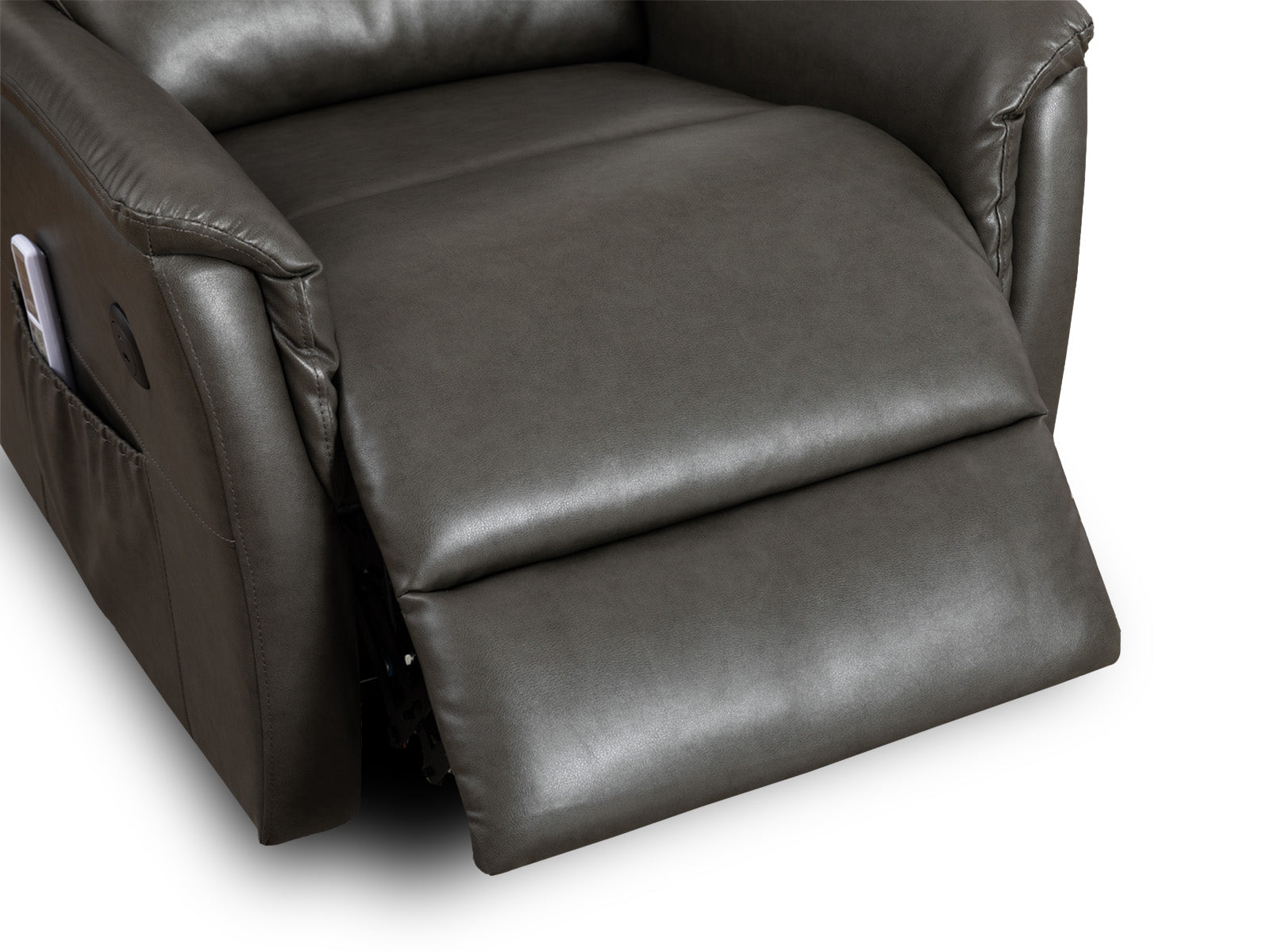 Recliner Marcus Power Lift Massage #Color_SaddleBrown"7956"