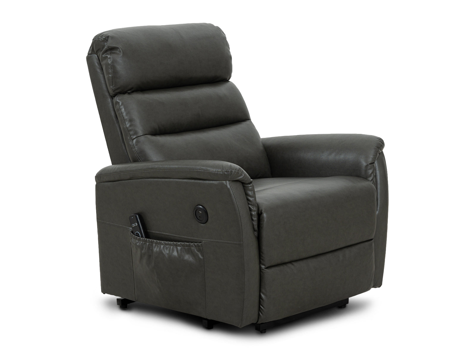 Recliner Marcus Power Lift Massage #Color_Sienna"7956"