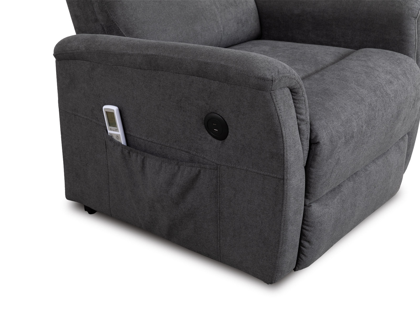 Recliner Marcus Power Lift Massage #Color_DimGray"7963"