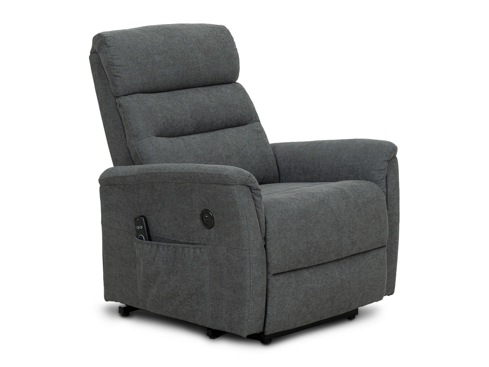 Recliner Marcus Power Lift Massage #Color_LightGrey"7963"