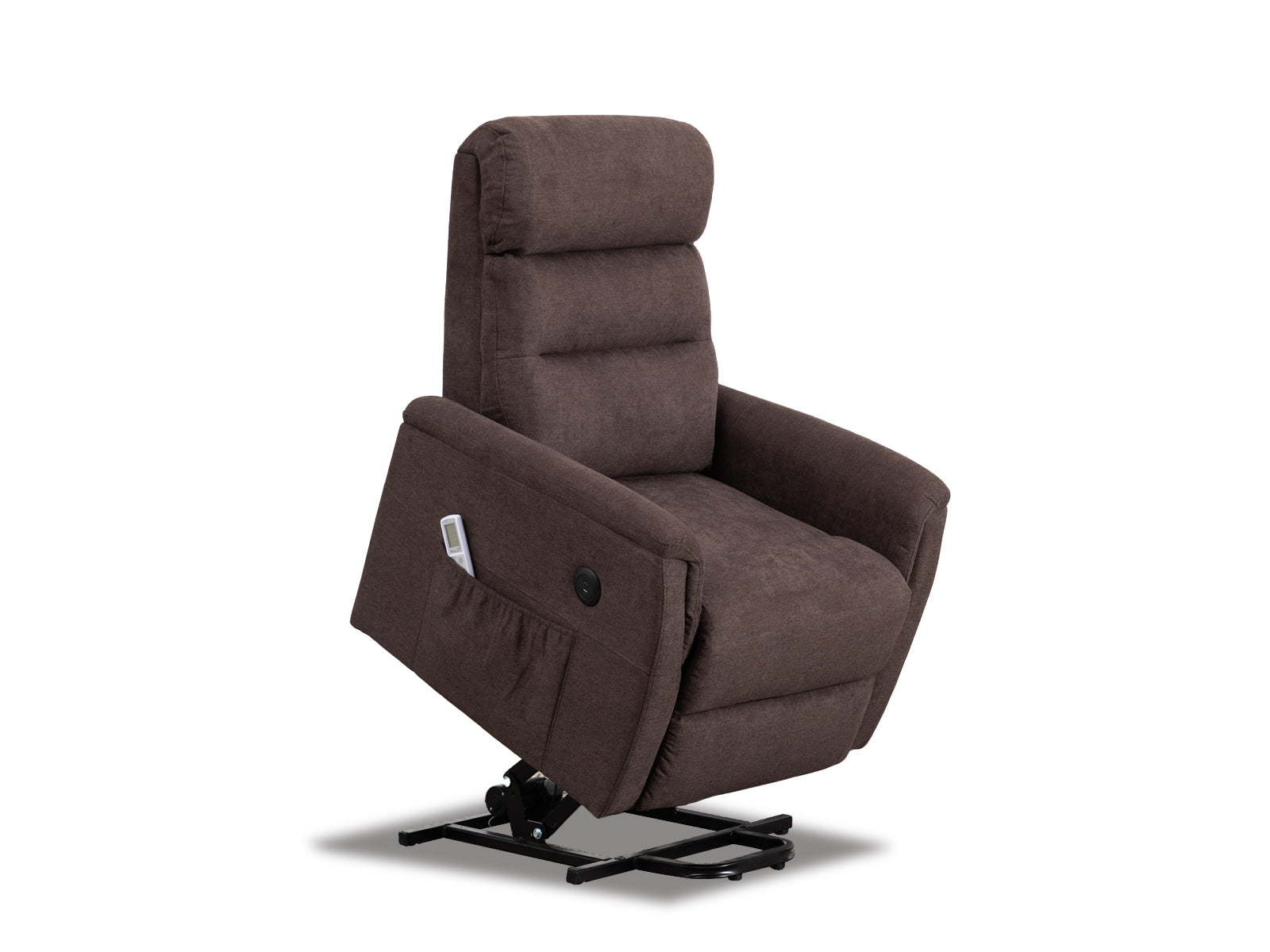 Recliner Marcus Power Lift Massage #Color_Maroon"7970"