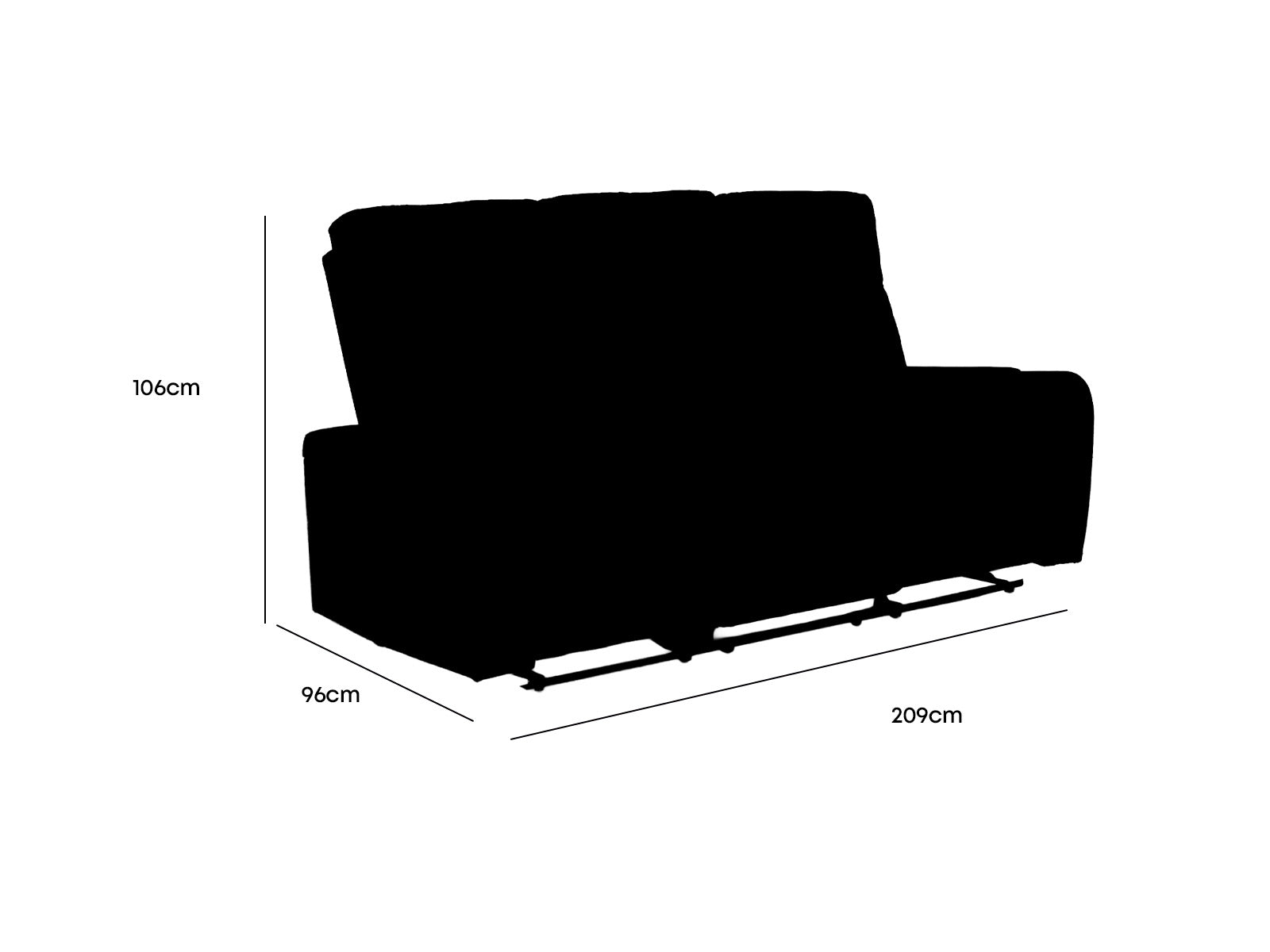 Sofa Recliner Bradford Storage