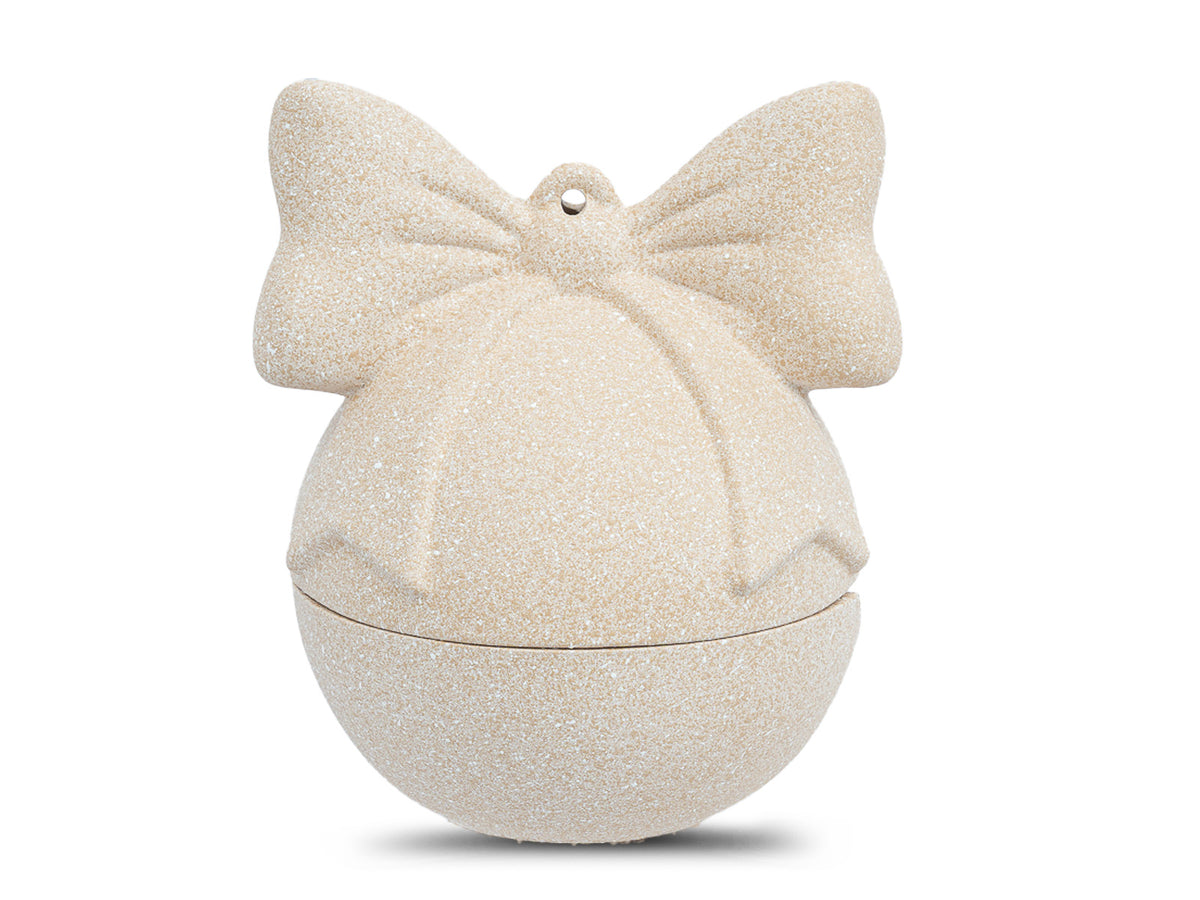 Bombonera Bombillo Lazo Navidad 20 Cm