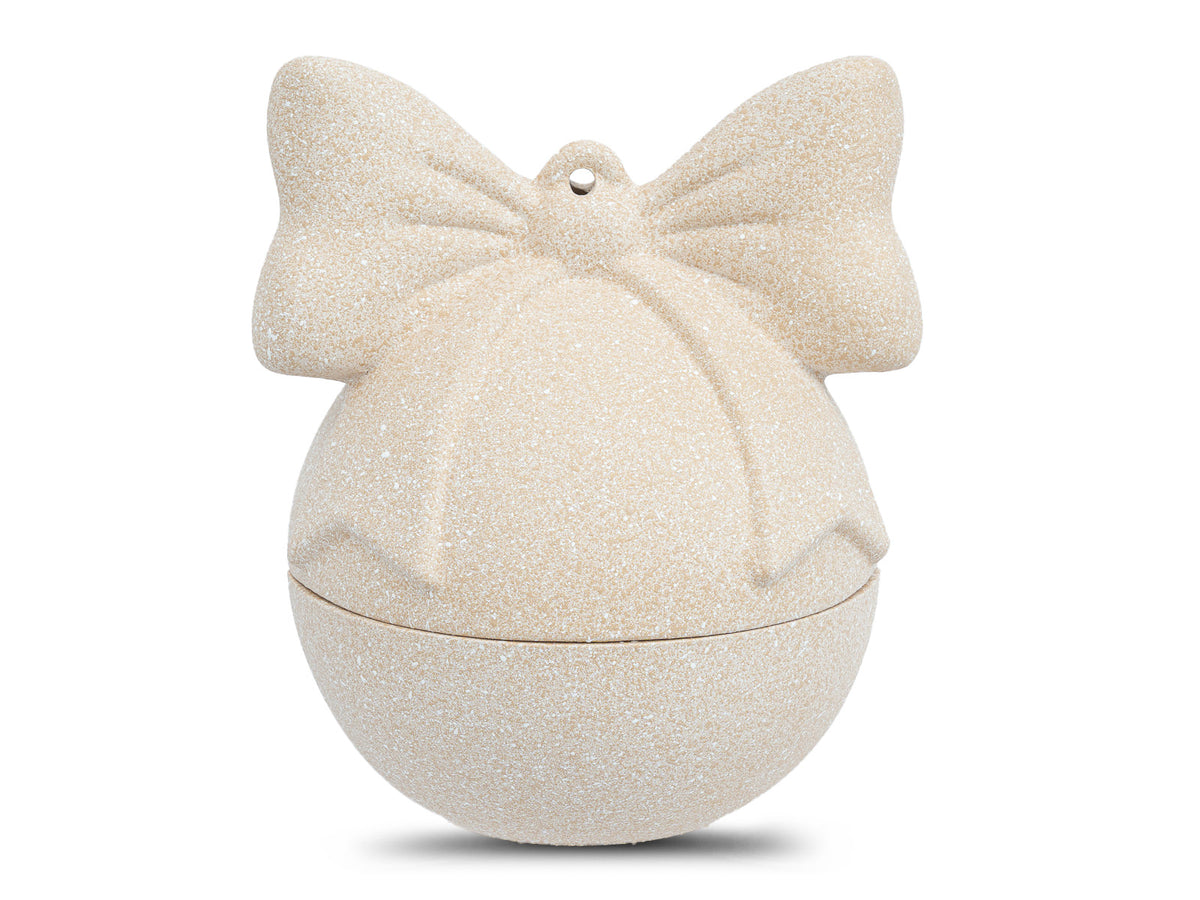 Bombonera Bombillo Lazo Navidad 20 Cm